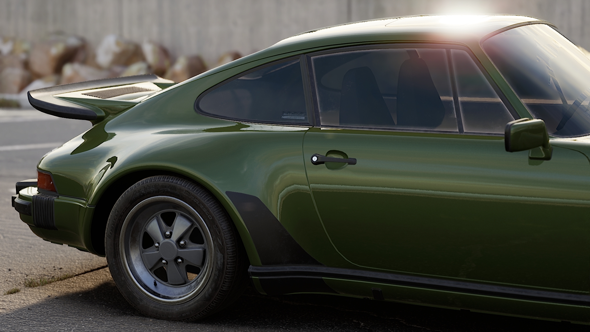 Unreal 4，UE4，Car rendering，