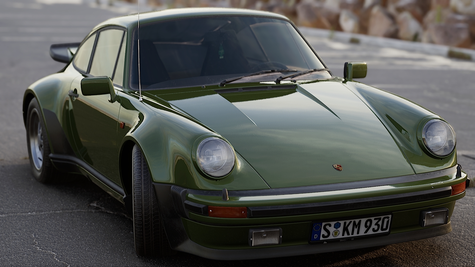 Unreal 4，UE4，Car rendering，