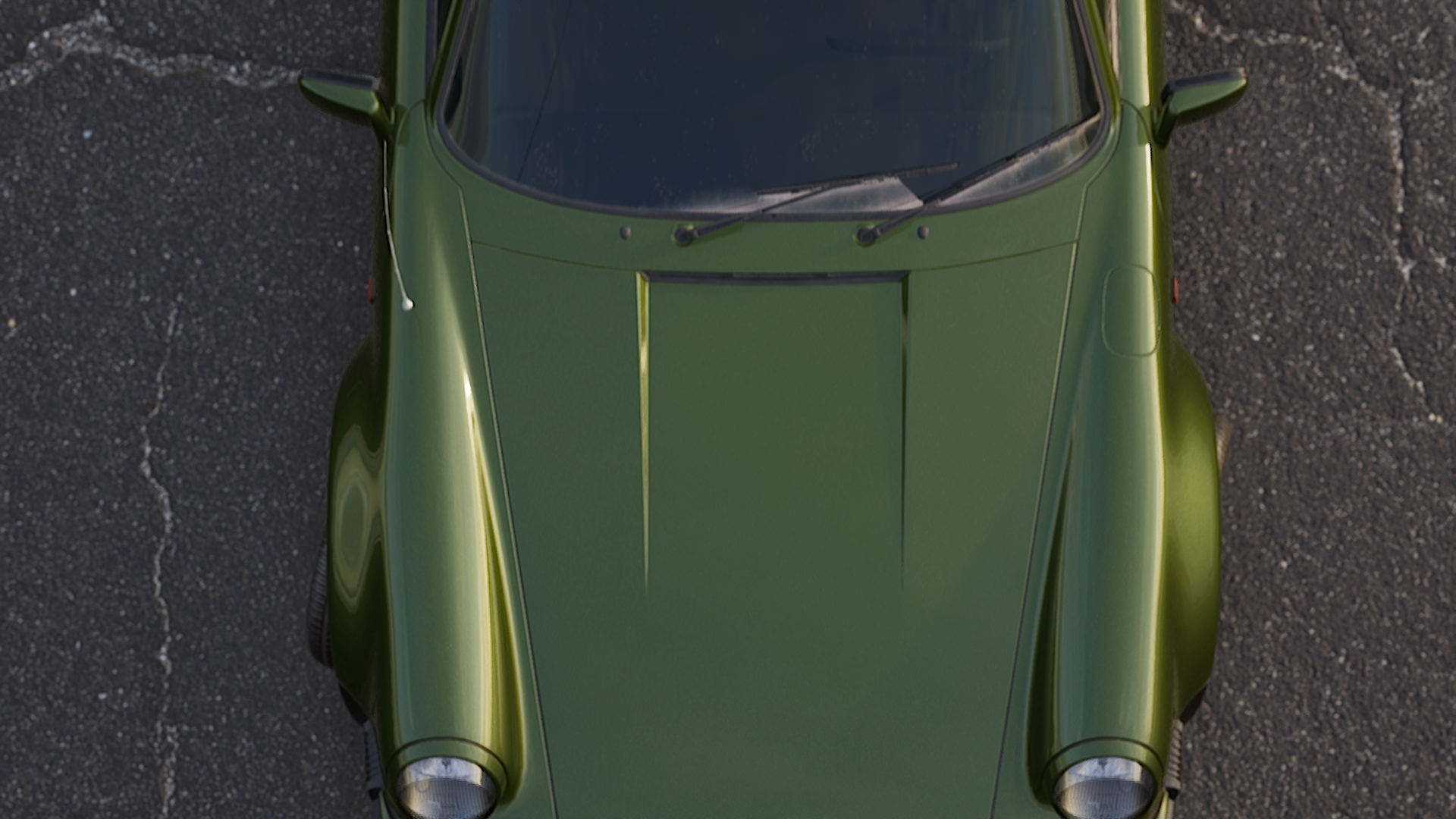 Unreal 4，UE4，Car rendering，