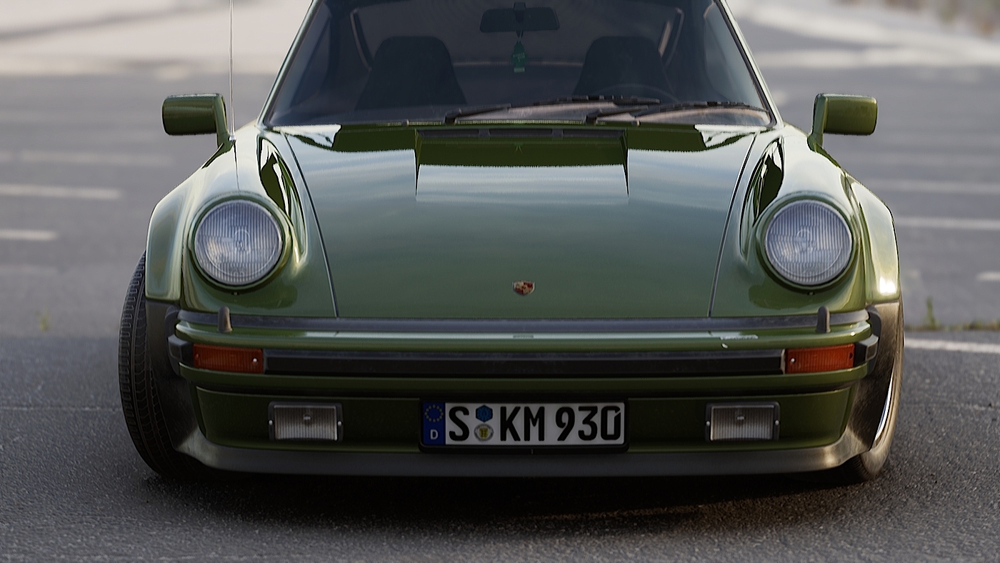 Unreal 4，UE4，Car rendering，