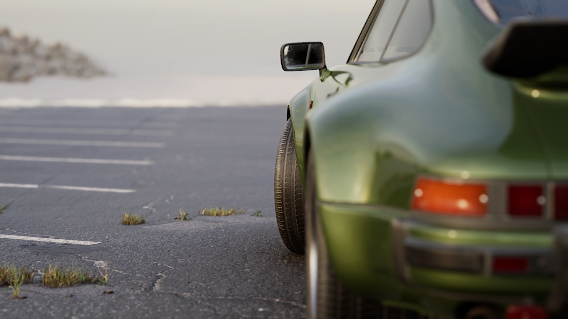 Unreal 4，UE4，Car rendering，