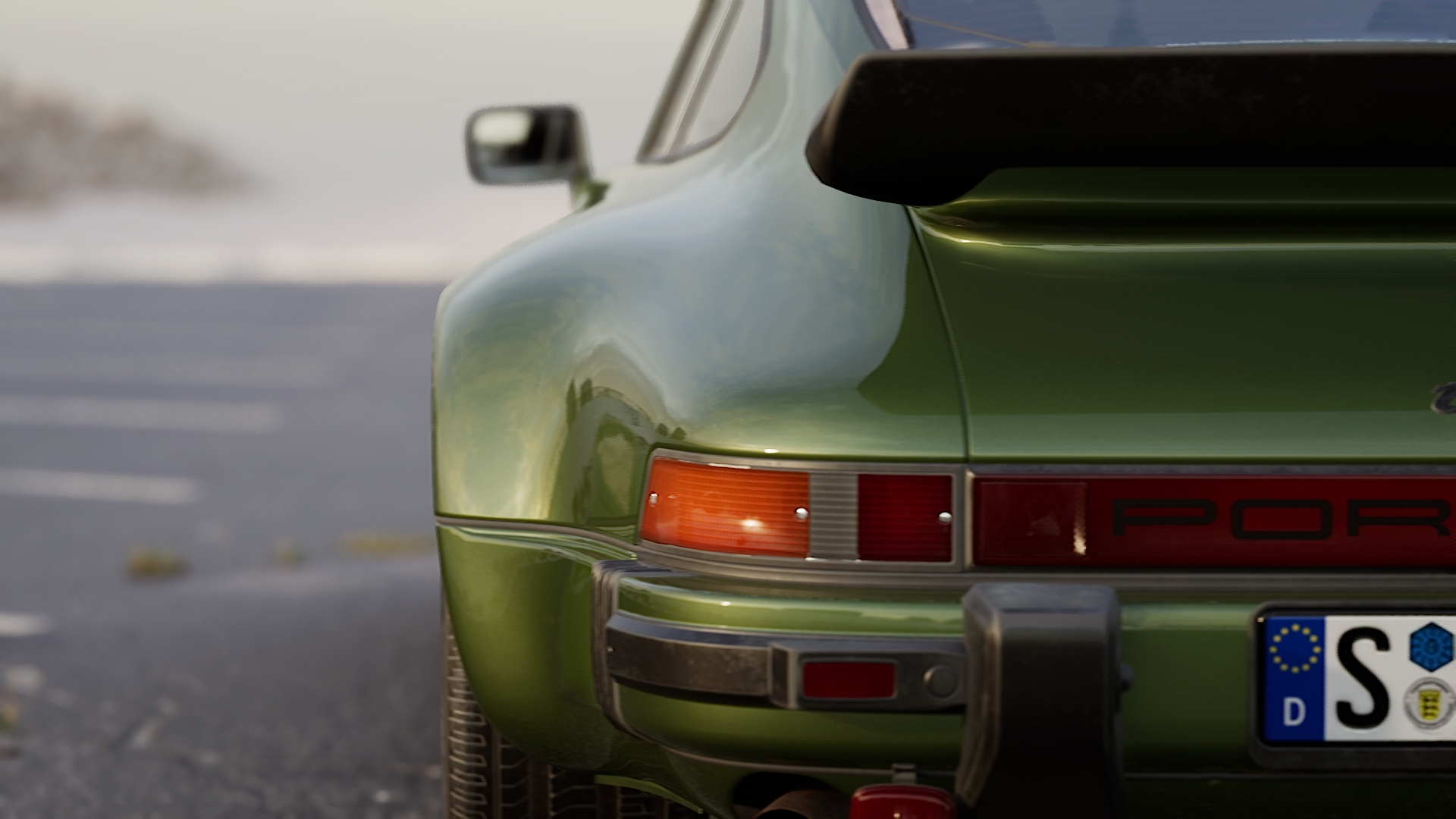 Unreal 4，UE4，Car rendering，