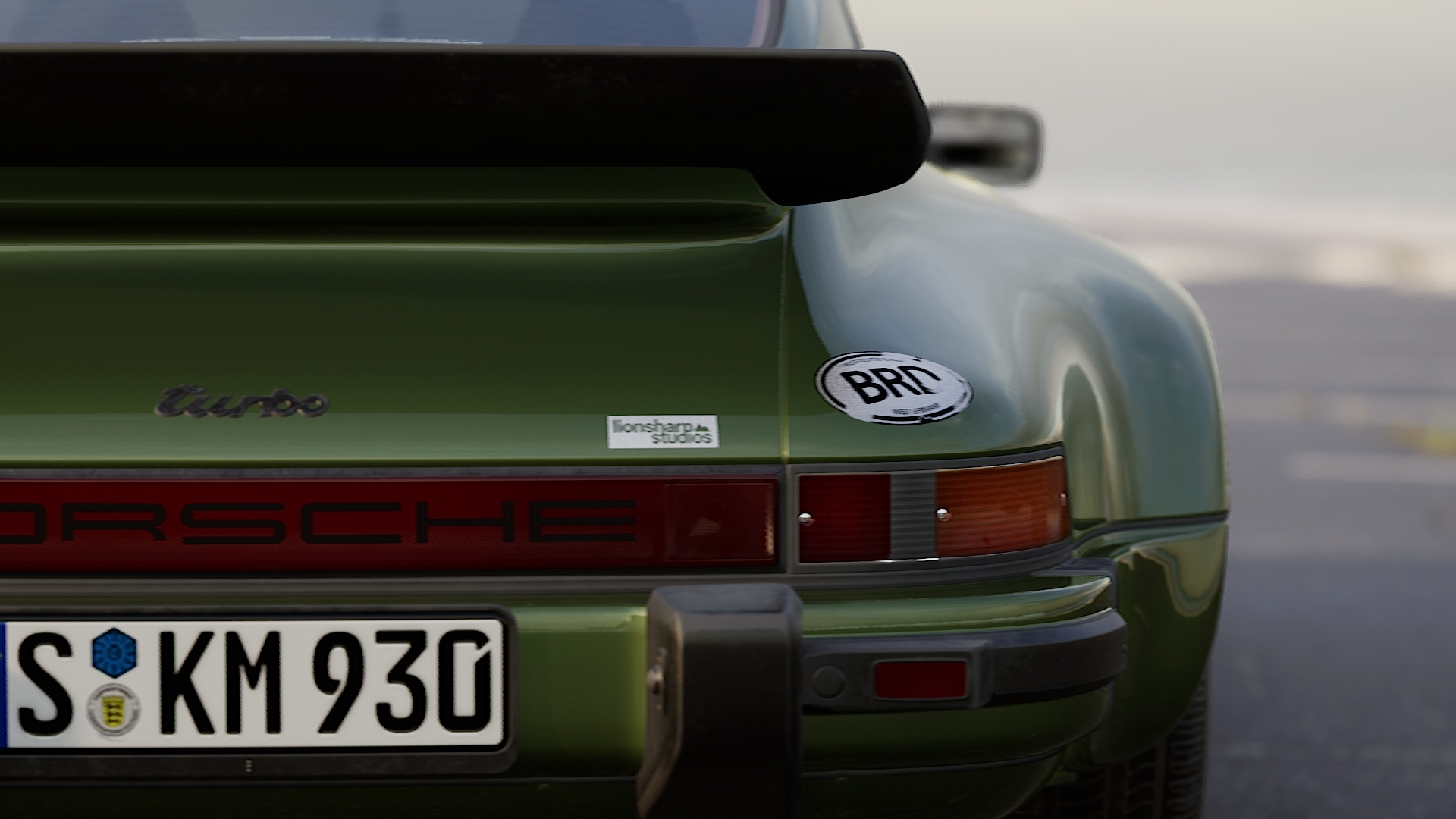 Unreal 4，UE4，Car rendering，