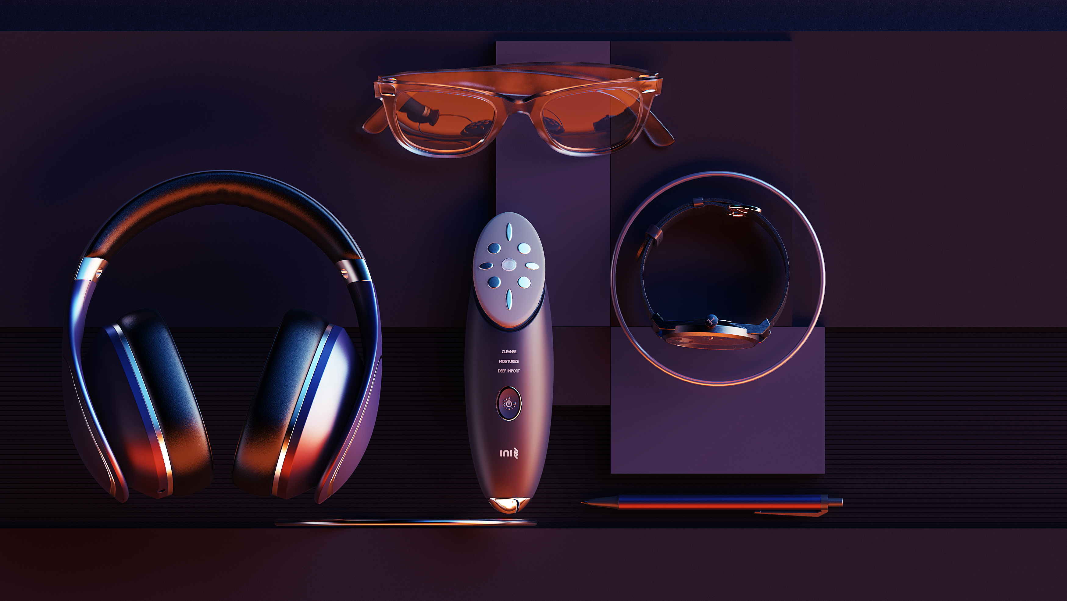 Beauty instrument inspired by "rice grain"，