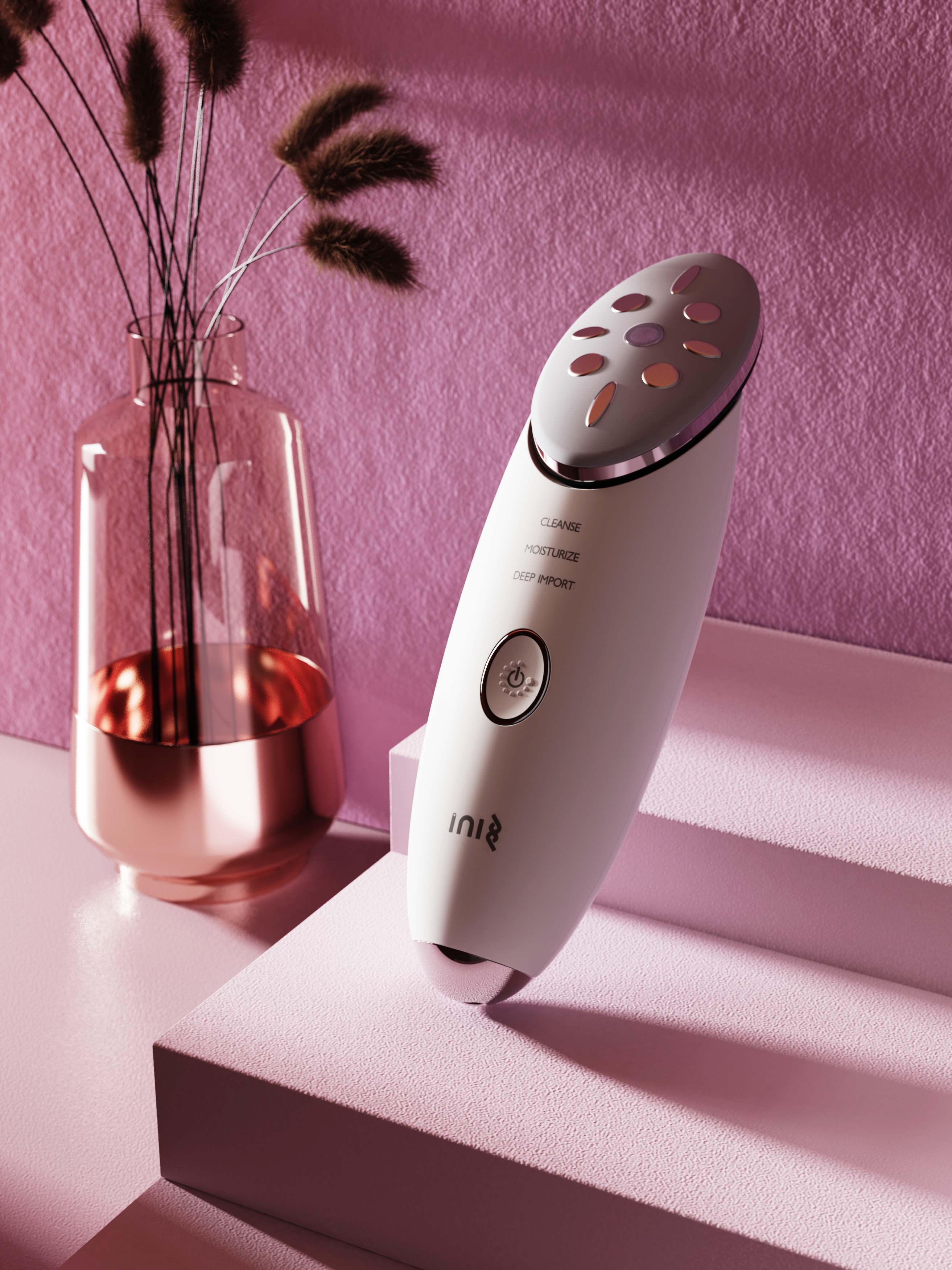 Beauty instrument inspired by "rice grain"，