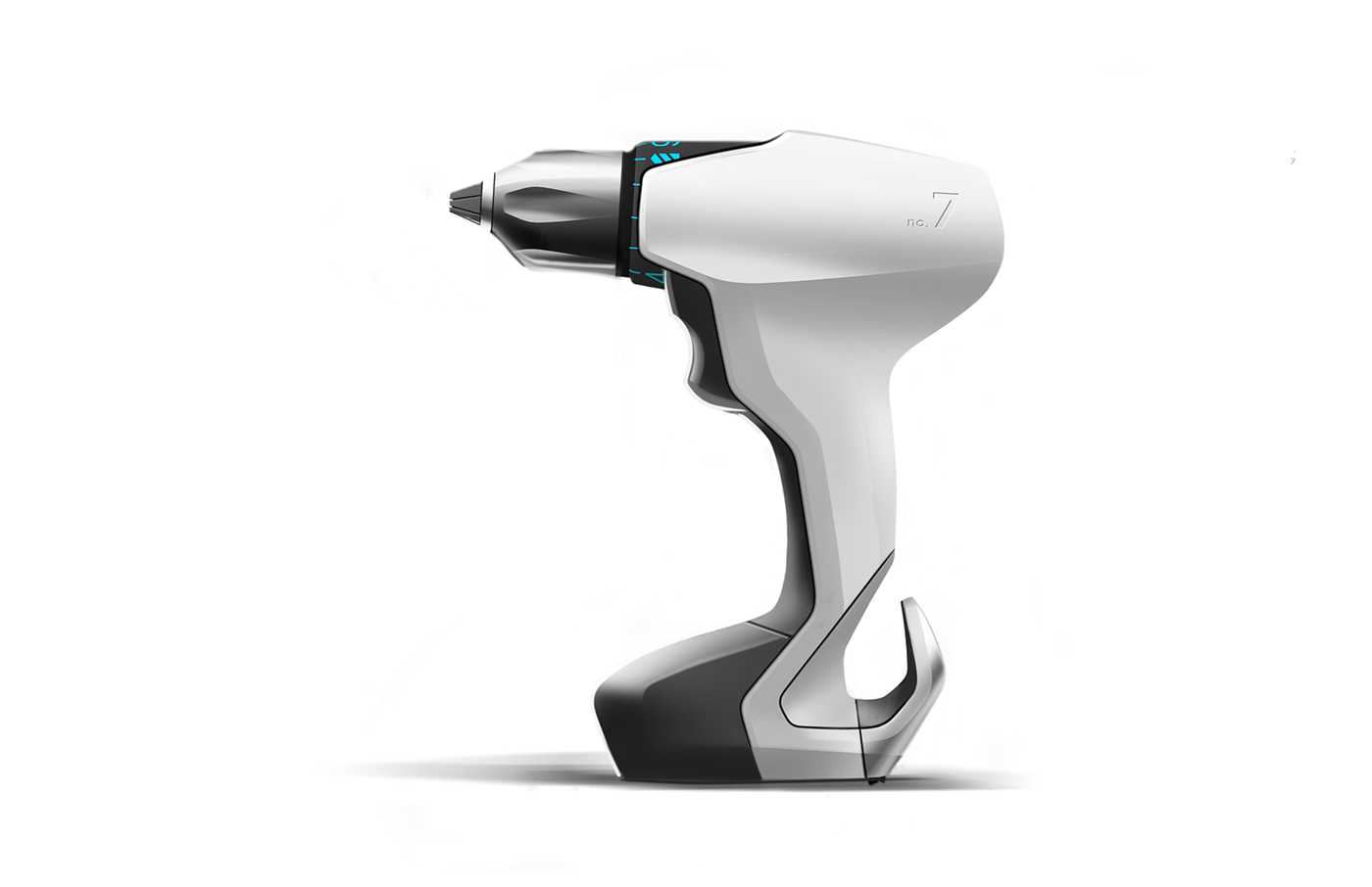 Electric drill，tool，renovation，Hand drawn，