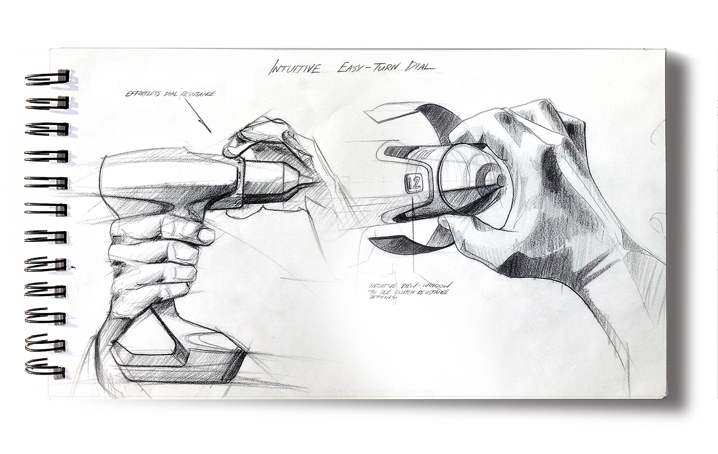 Electric drill，tool，renovation，Hand drawn，