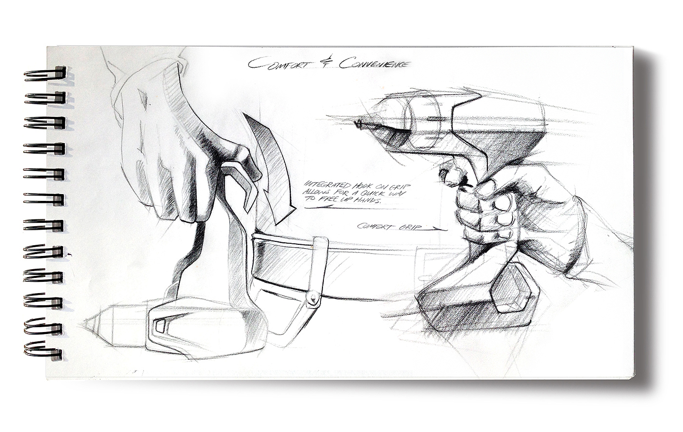 Electric drill，tool，renovation，Hand drawn，