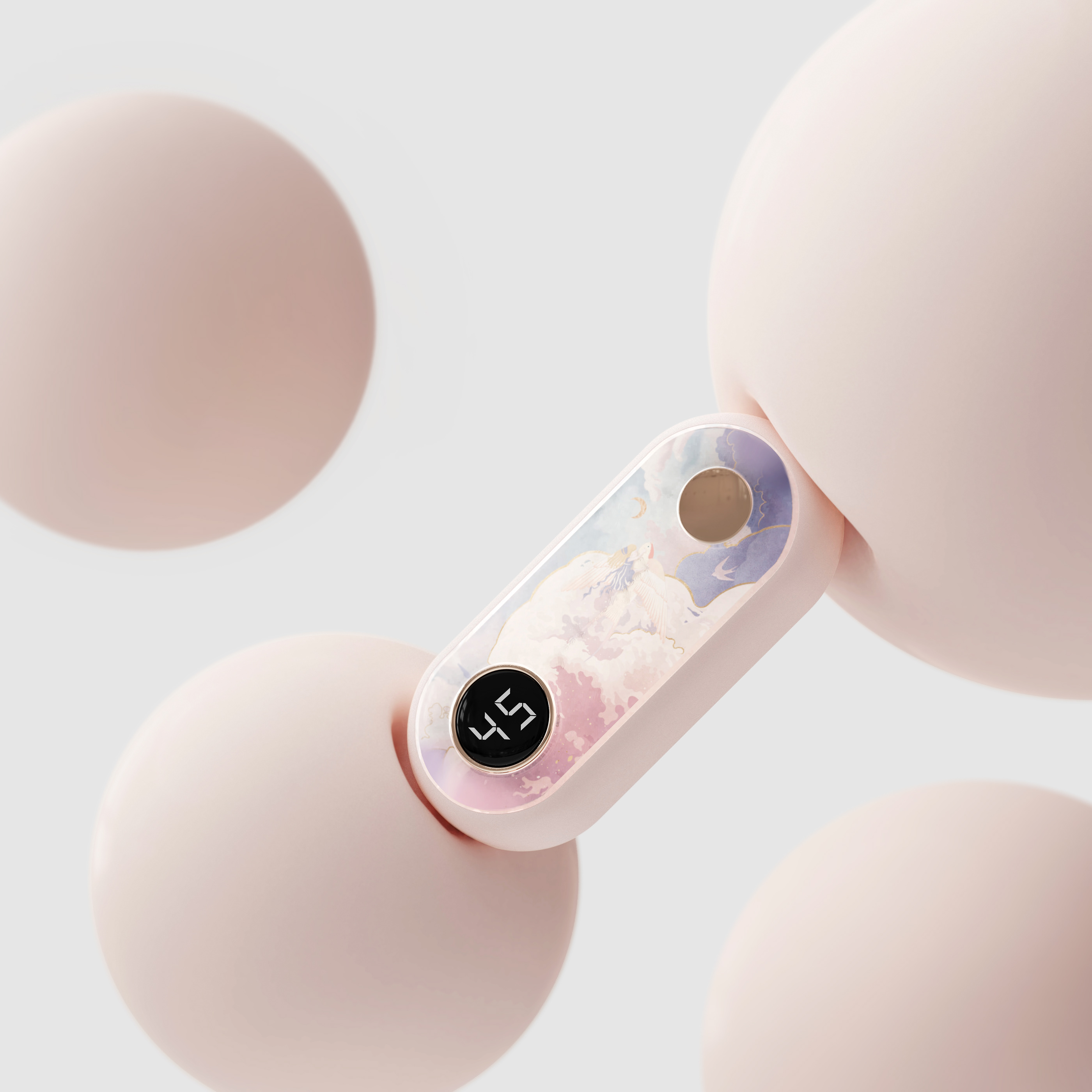 Heating table mat，industrial design，Transparent material，