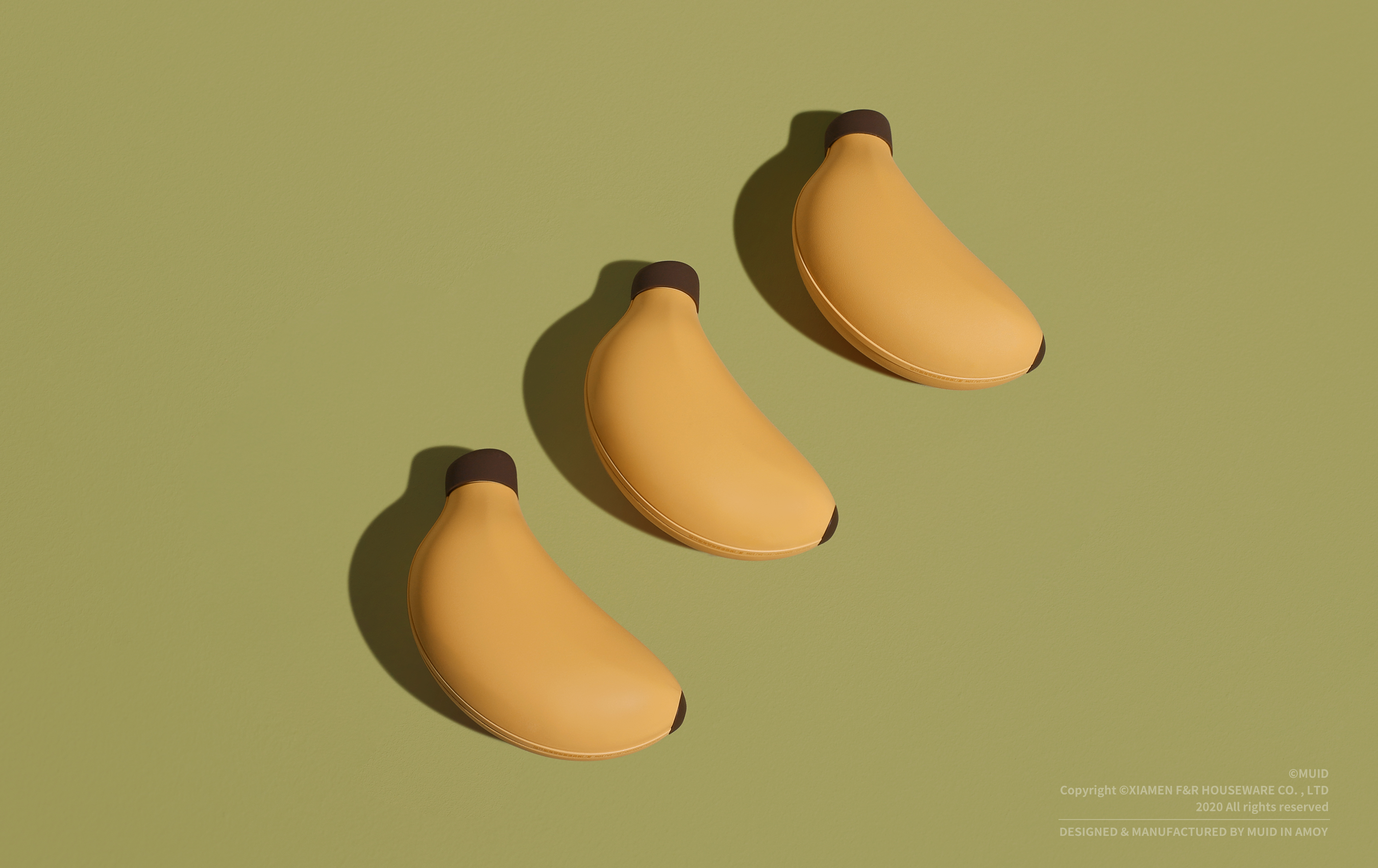 MUID，Find fun，Original design，product design，Hand warmer，Banana，