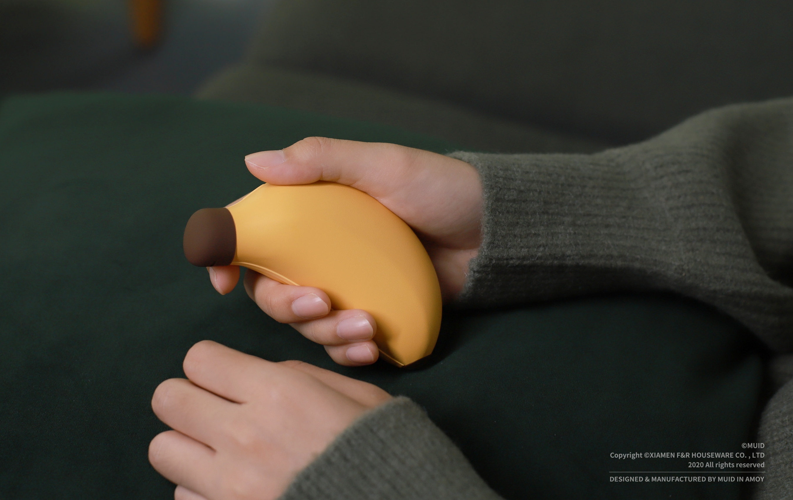 MUID，Find fun，Original design，product design，Hand warmer，Banana，