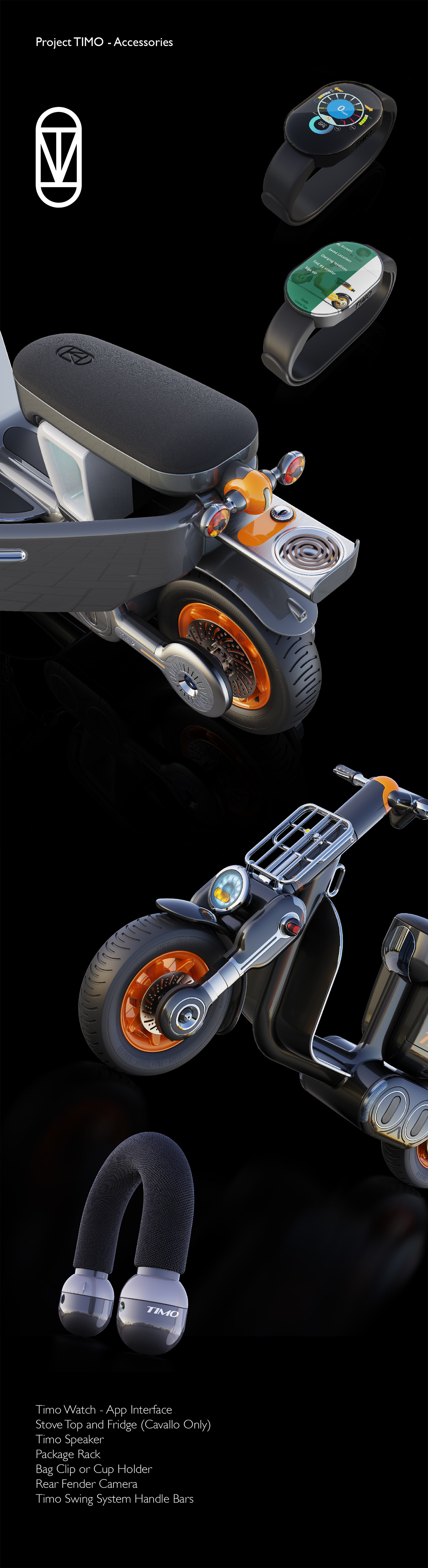 TIMO，Electric scooter，Electric locomotive，