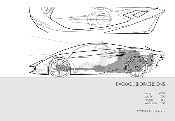 Lamborghini，Automobile design，product design，streamline，Sports car，