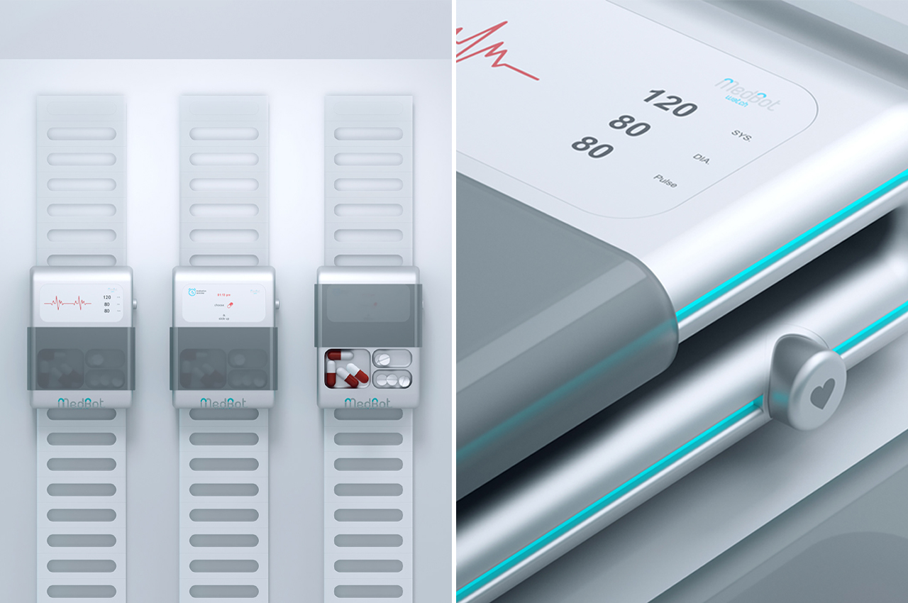 Wear smart Watch，Intelligent Watch，WEARABLE SMARTWATCH，MedBot，