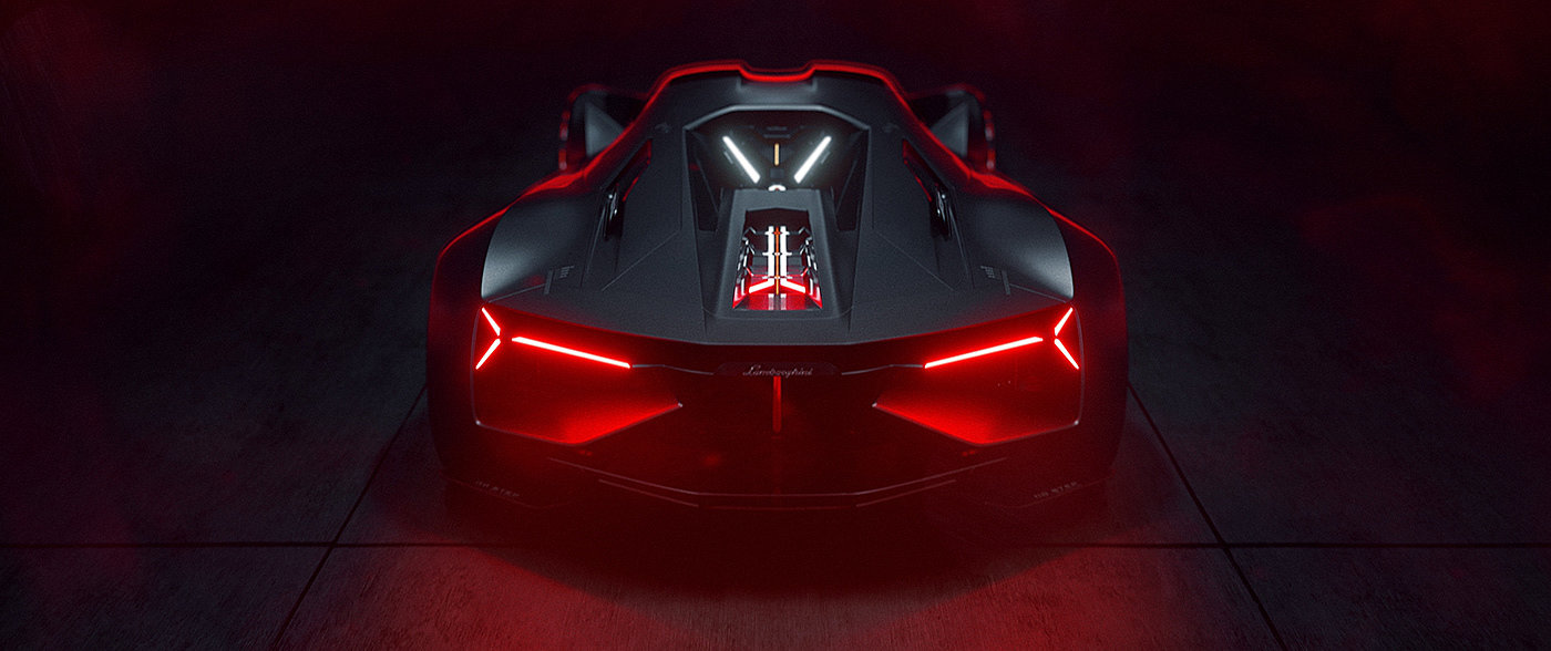 兰博基尼，Lamborghini，cgi，