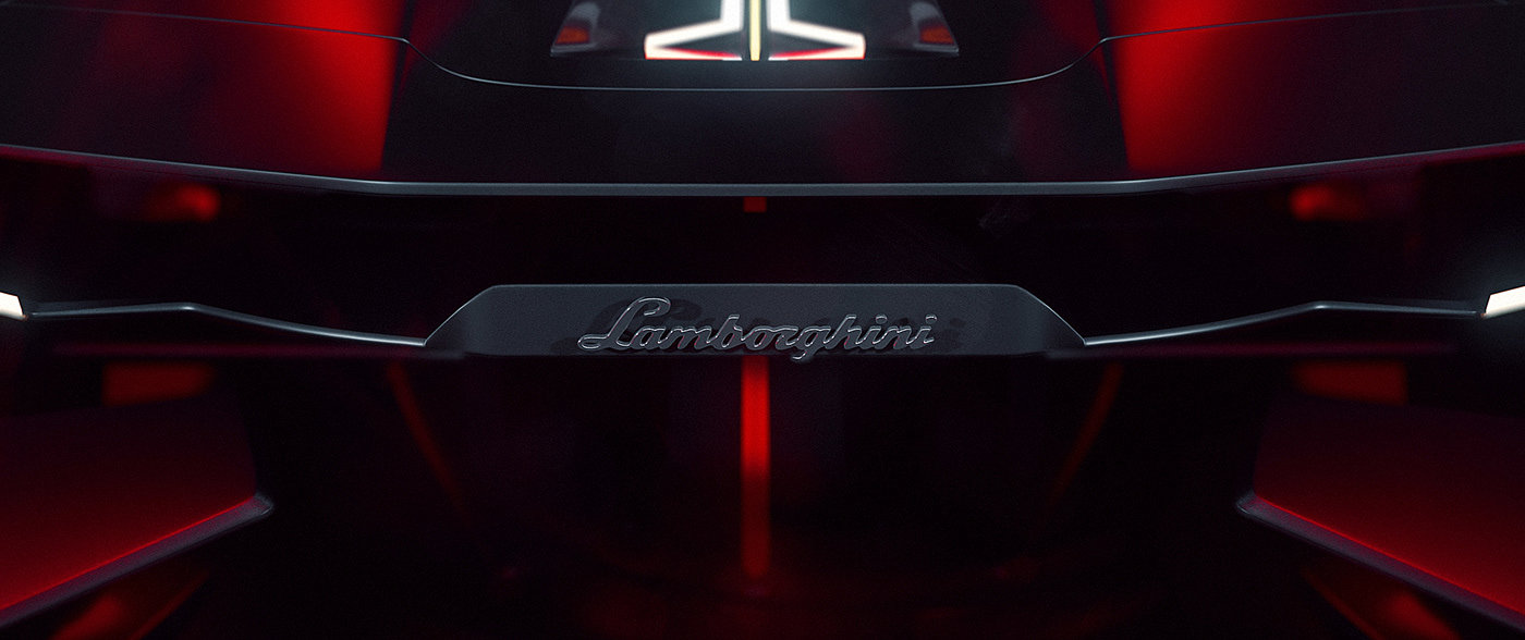 兰博基尼，Lamborghini，cgi，