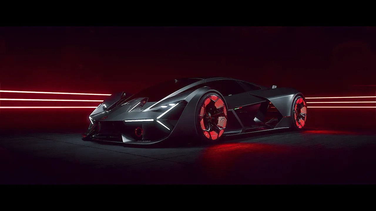 兰博基尼，Lamborghini，cgi，