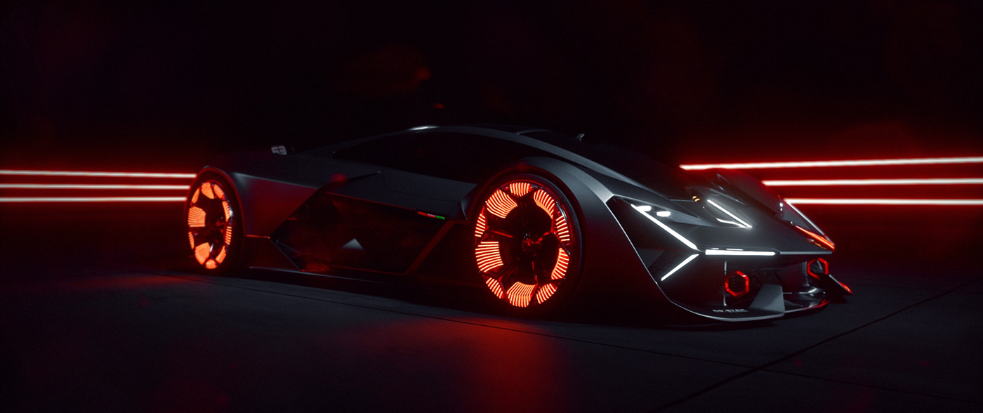 Lamborghini，Lamborghini，cgi，