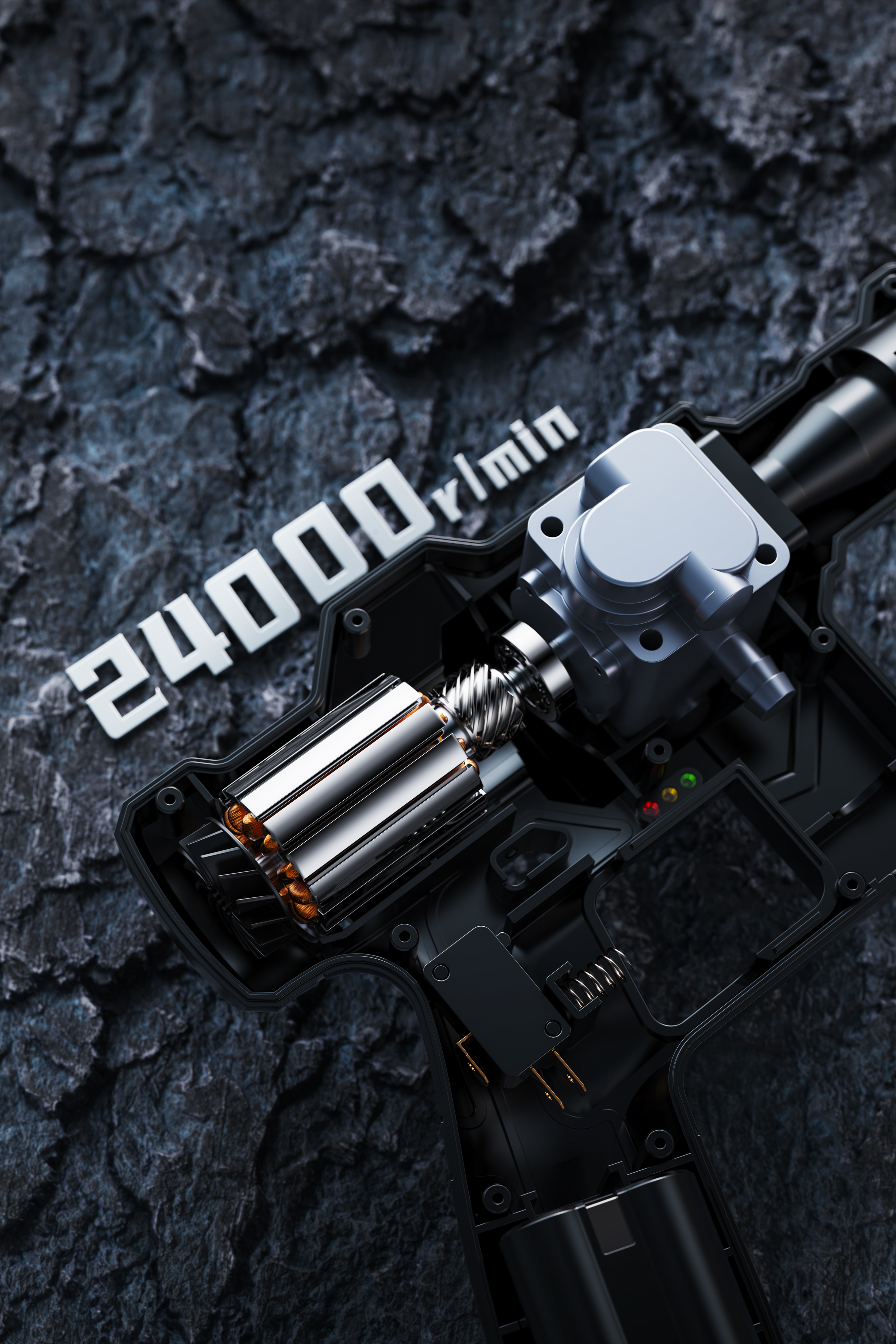 keyshot，rhinoceros，c4d，Product rendering，Electric tool，Hardware products，