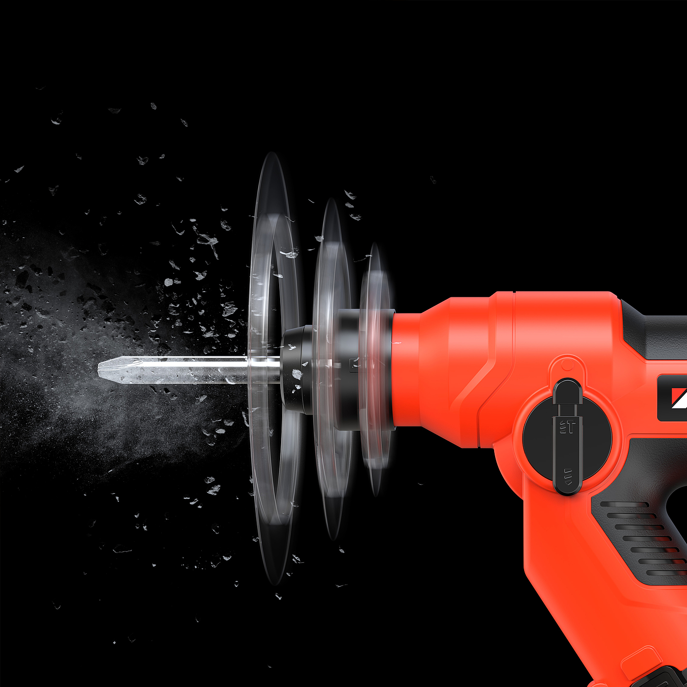 keyshot，rhinoceros，c4d，Product rendering，Electric tool，Hardware products，