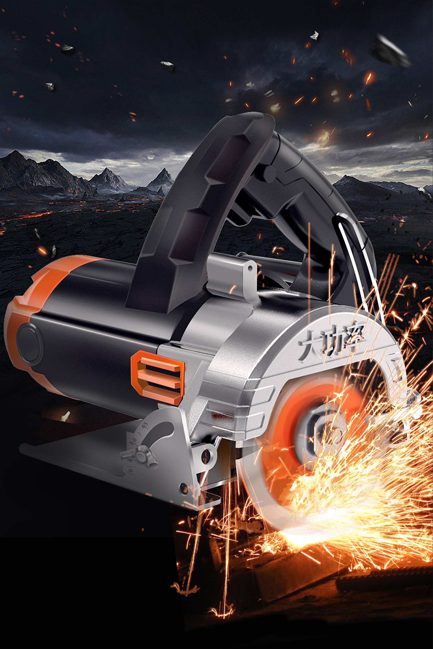 keyshot，rhinoceros，c4d，Product rendering，Electric tool，Hardware products，