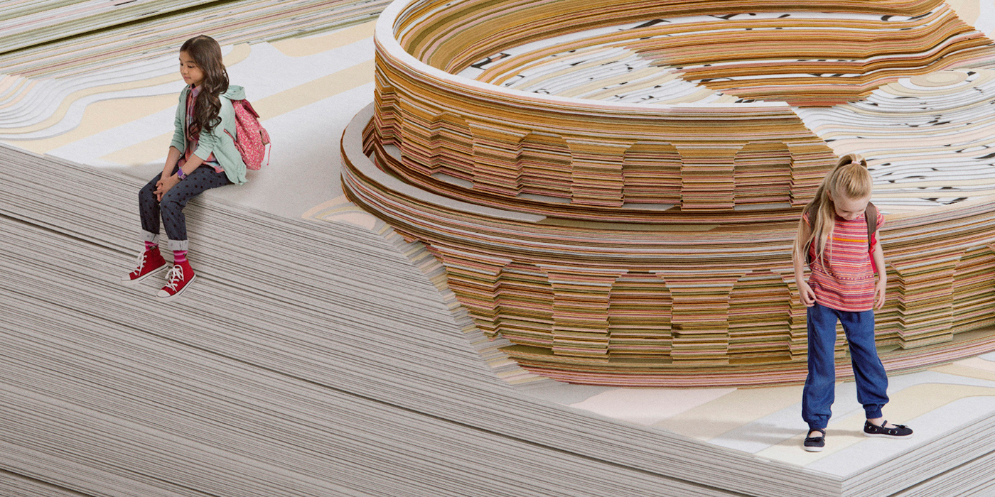 Happy Readers，electronic reading，three-dimensional，McDonald's，McDonalds，advertisement，