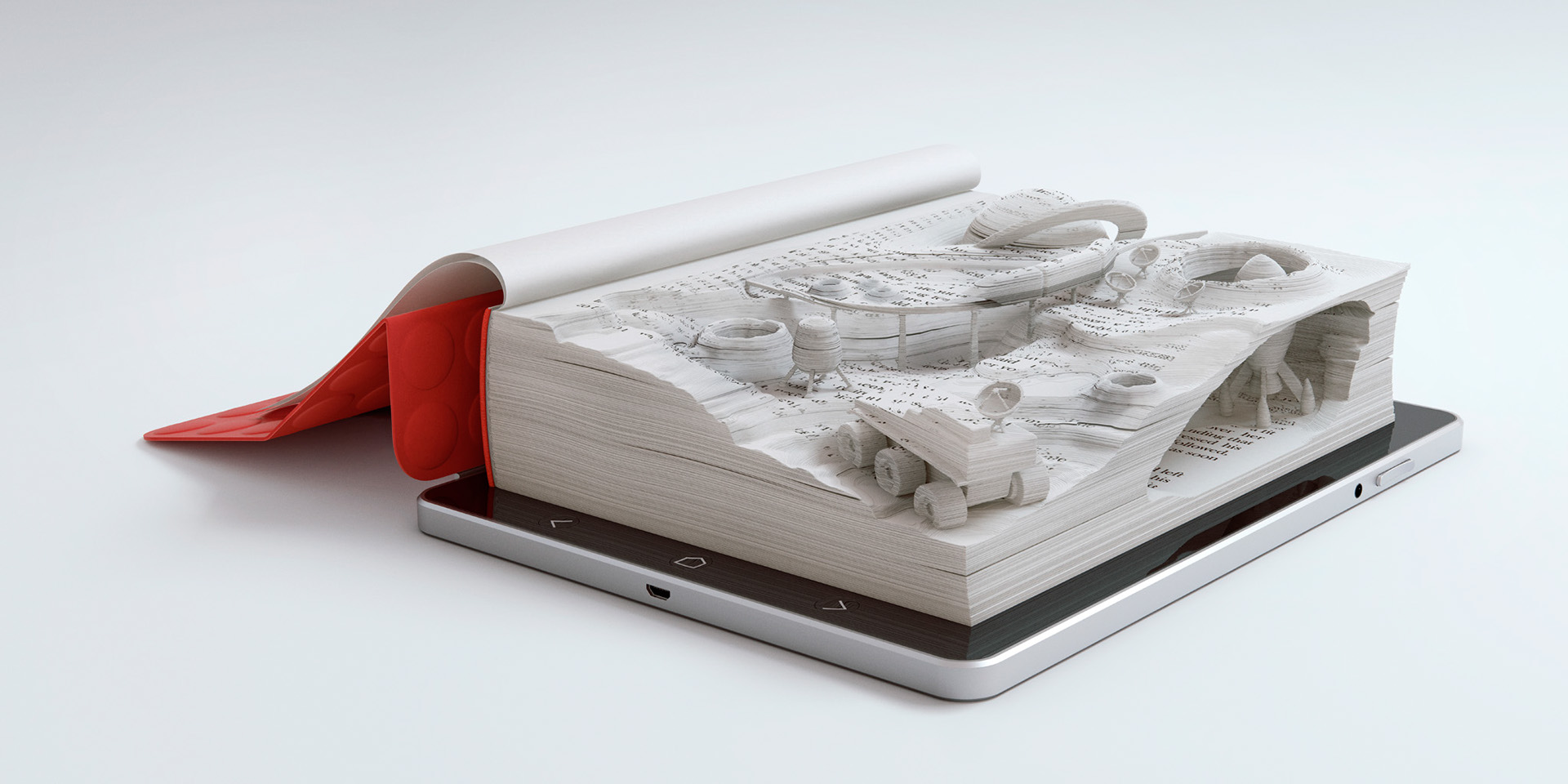 Happy Readers，electronic reading，three-dimensional，McDonald's，McDonalds，advertisement，