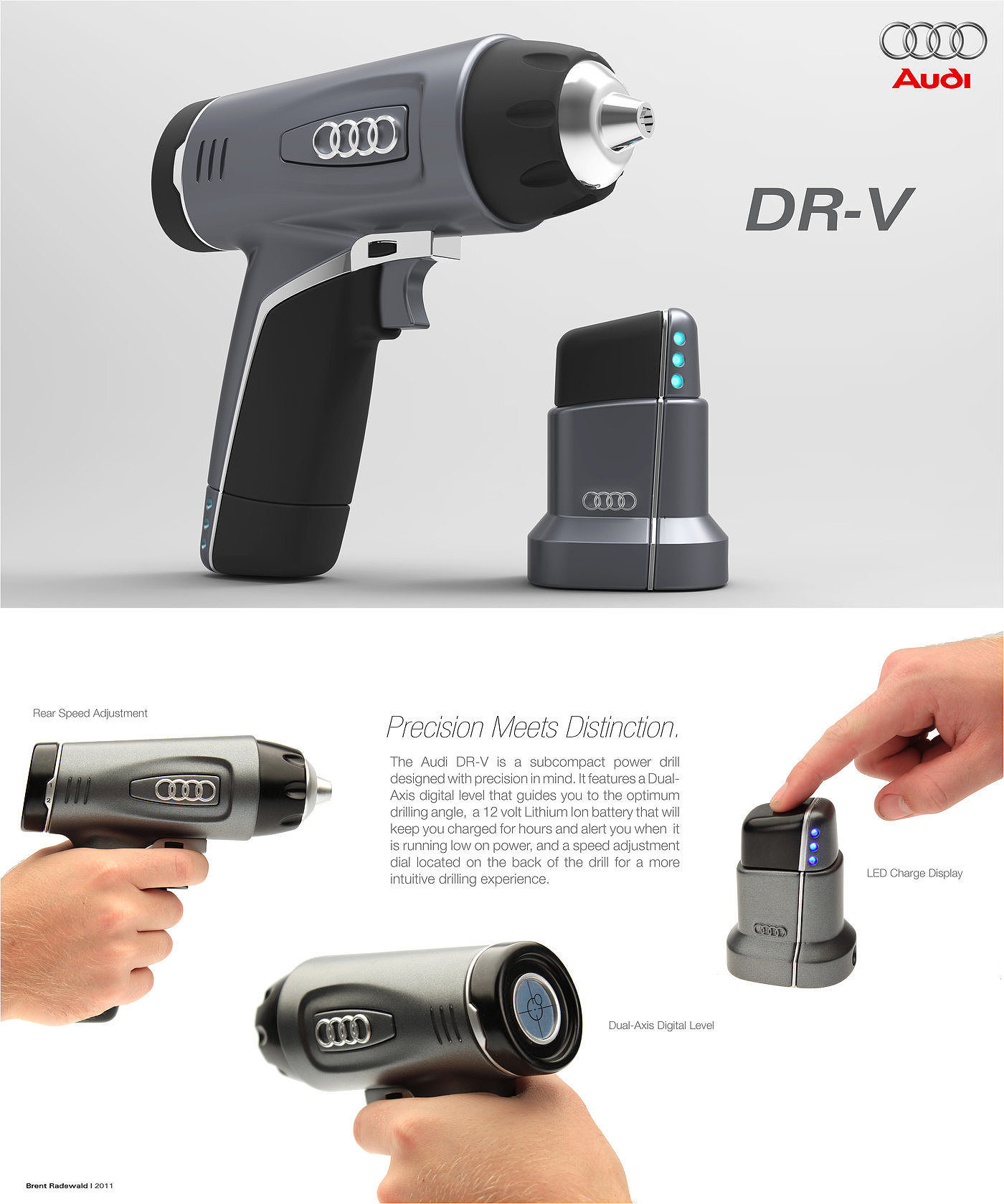 audi，Electric tool，Automatic design，