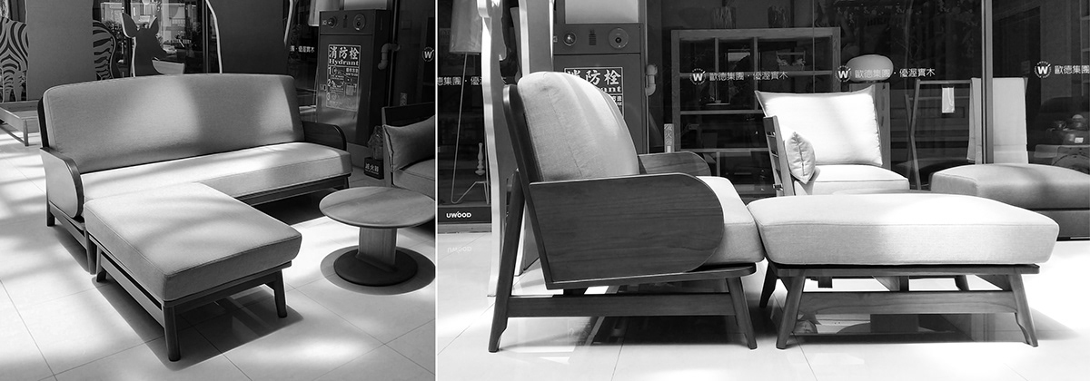 LET'S DANCE sofa，Chia Chun Chuang，sofa，chair，