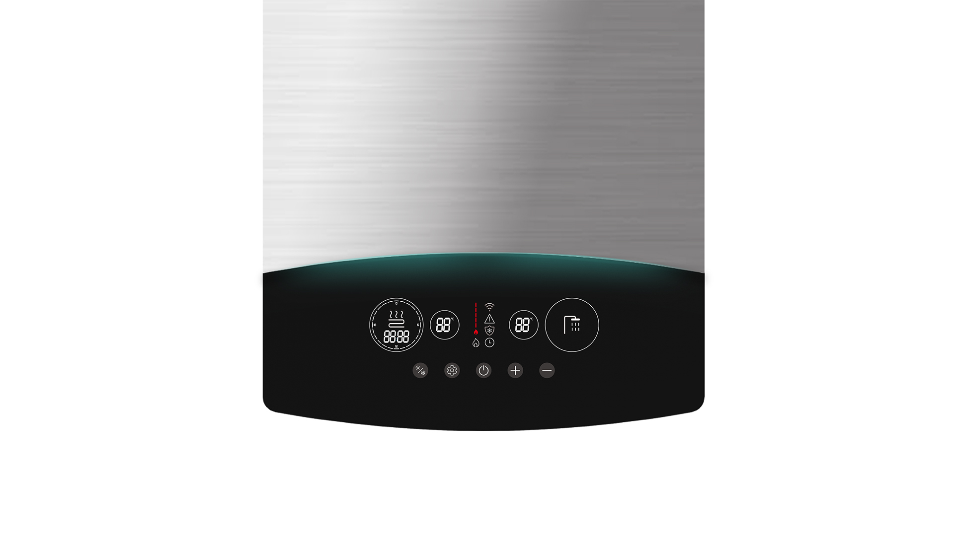 Wall hanging furnace，Dual temperature display，product design，industrial design，