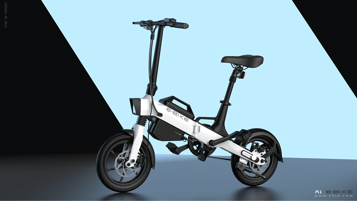 电动自行车，自行车设计，电动车，工业设计，产品设计，交通工具，外观设计，