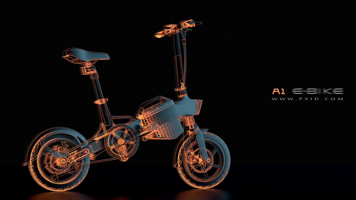 Electric bicycle，Bicycle design，Electric vehicle，industrial design，product design，vehicle，Appearance design，