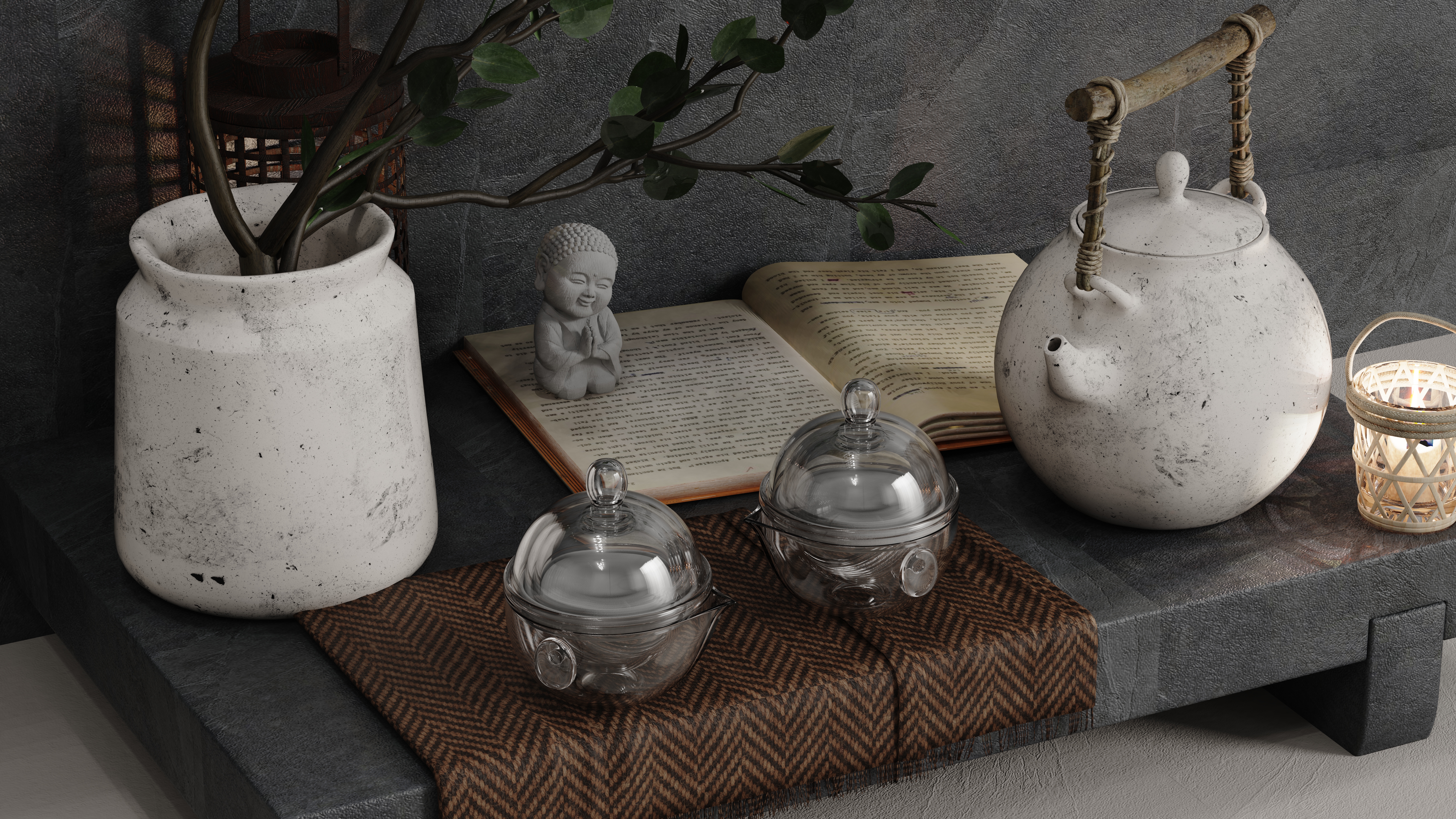 Dongkeji，tea set，tea utensils，Glass tea set，