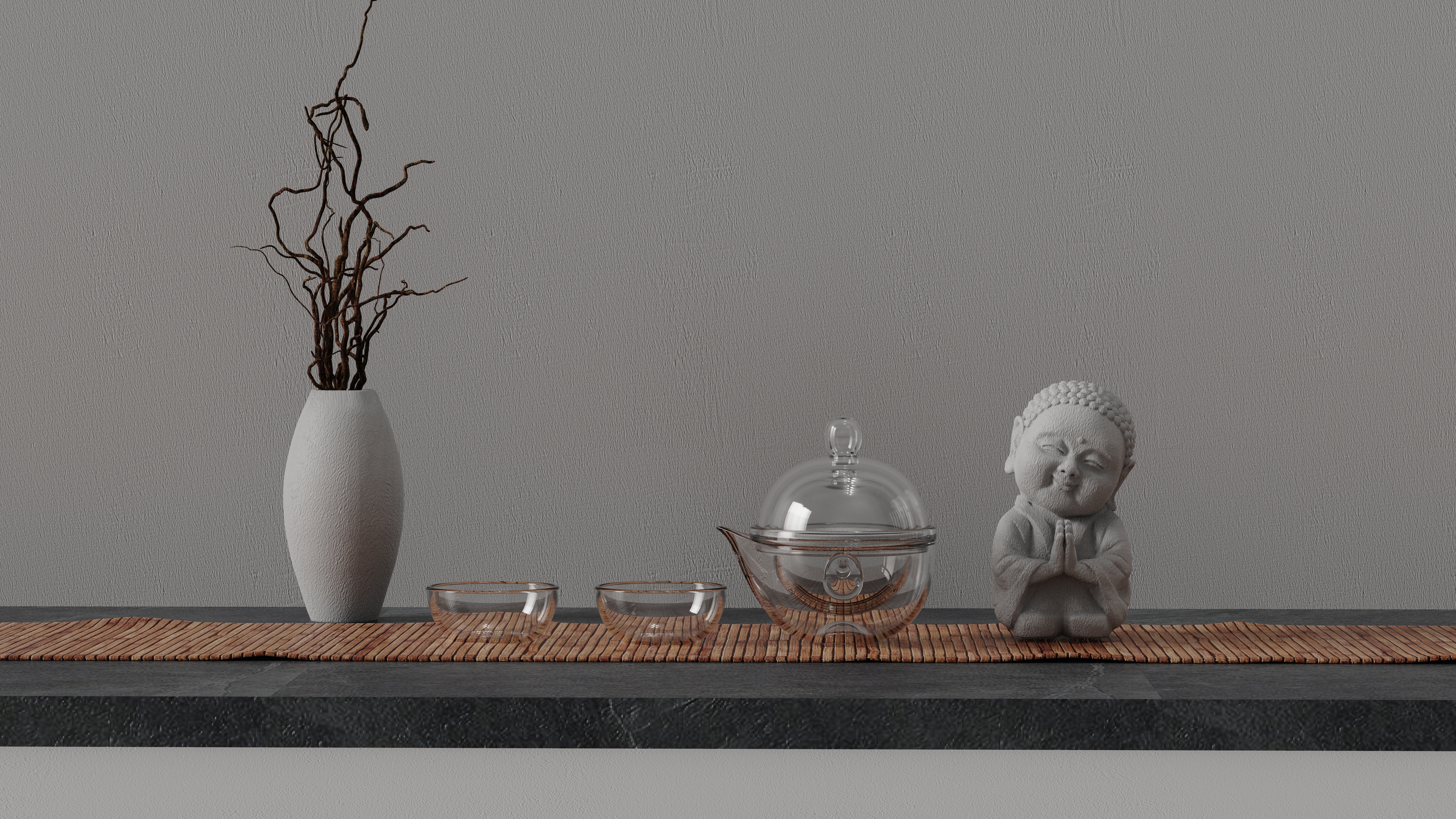 Dongkeji，tea set，tea utensils，Glass tea set，