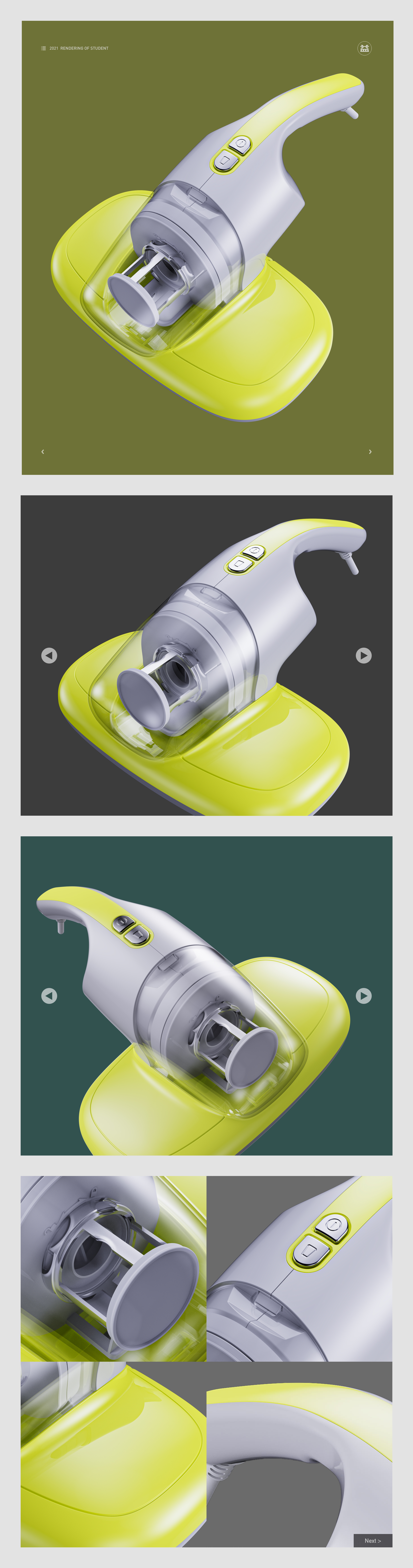 keyshot，Render，Product rendering，electronic product，White products，