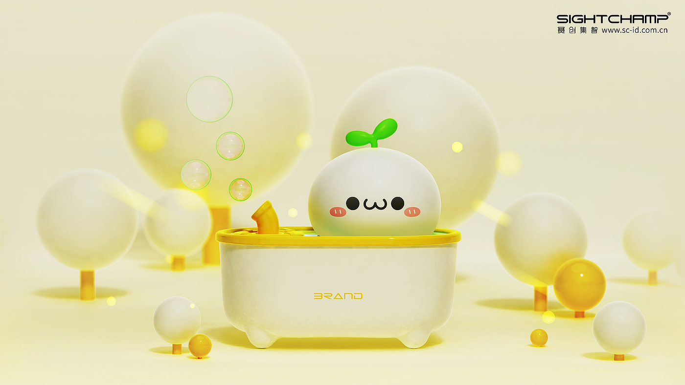 Saichuang Jizhi，IP Design，Bubble machine，Starlight，Creative gifts，Children's Toys，product design，Appearance design，