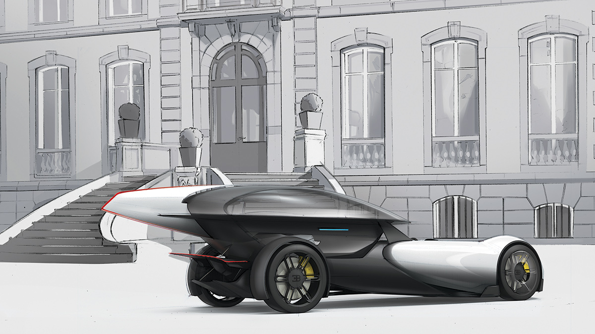 Car interior，automation，automobile，Bugatti，