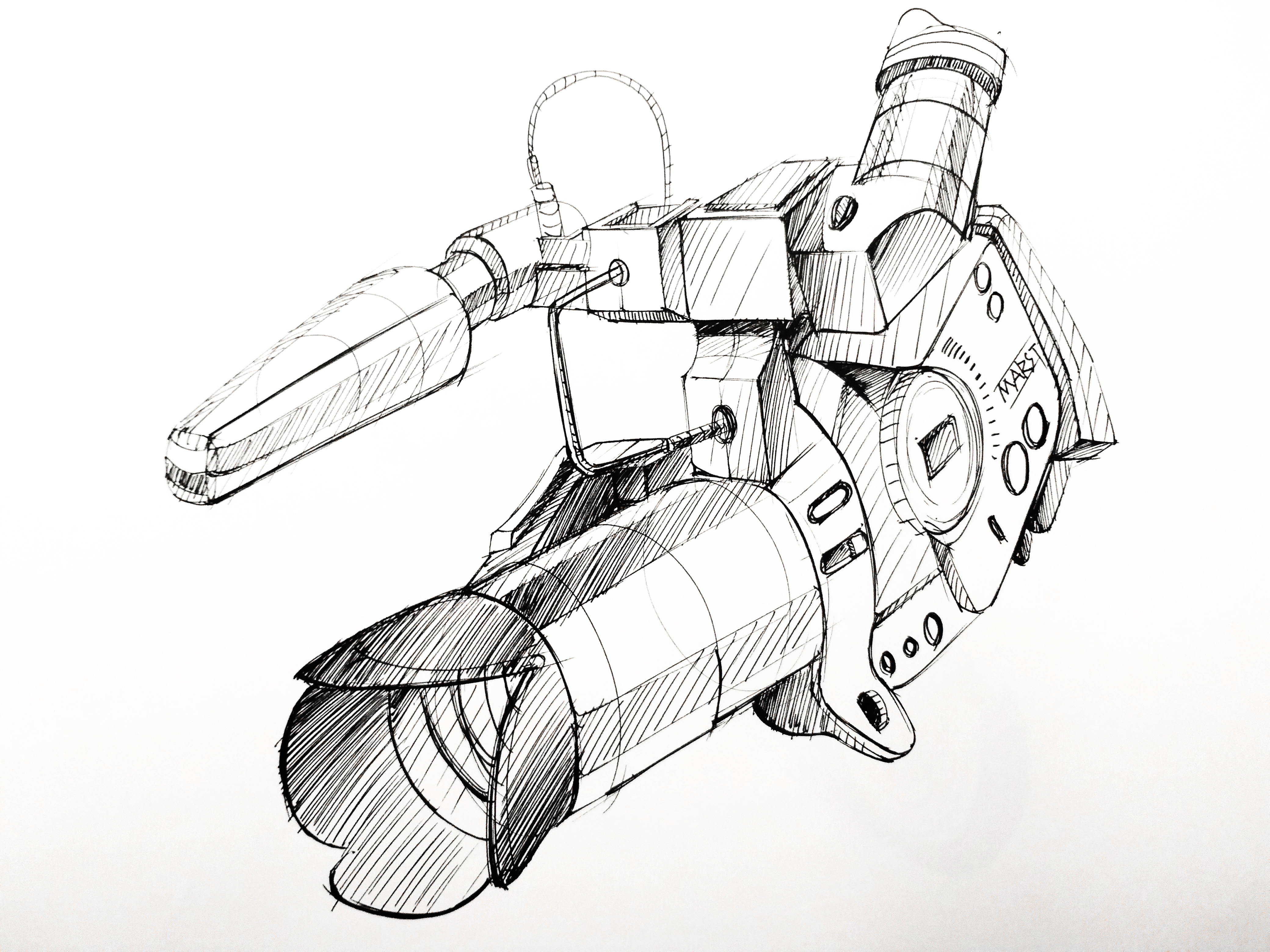 Hand drawn，Mother and baby，Electric tool，automobile，