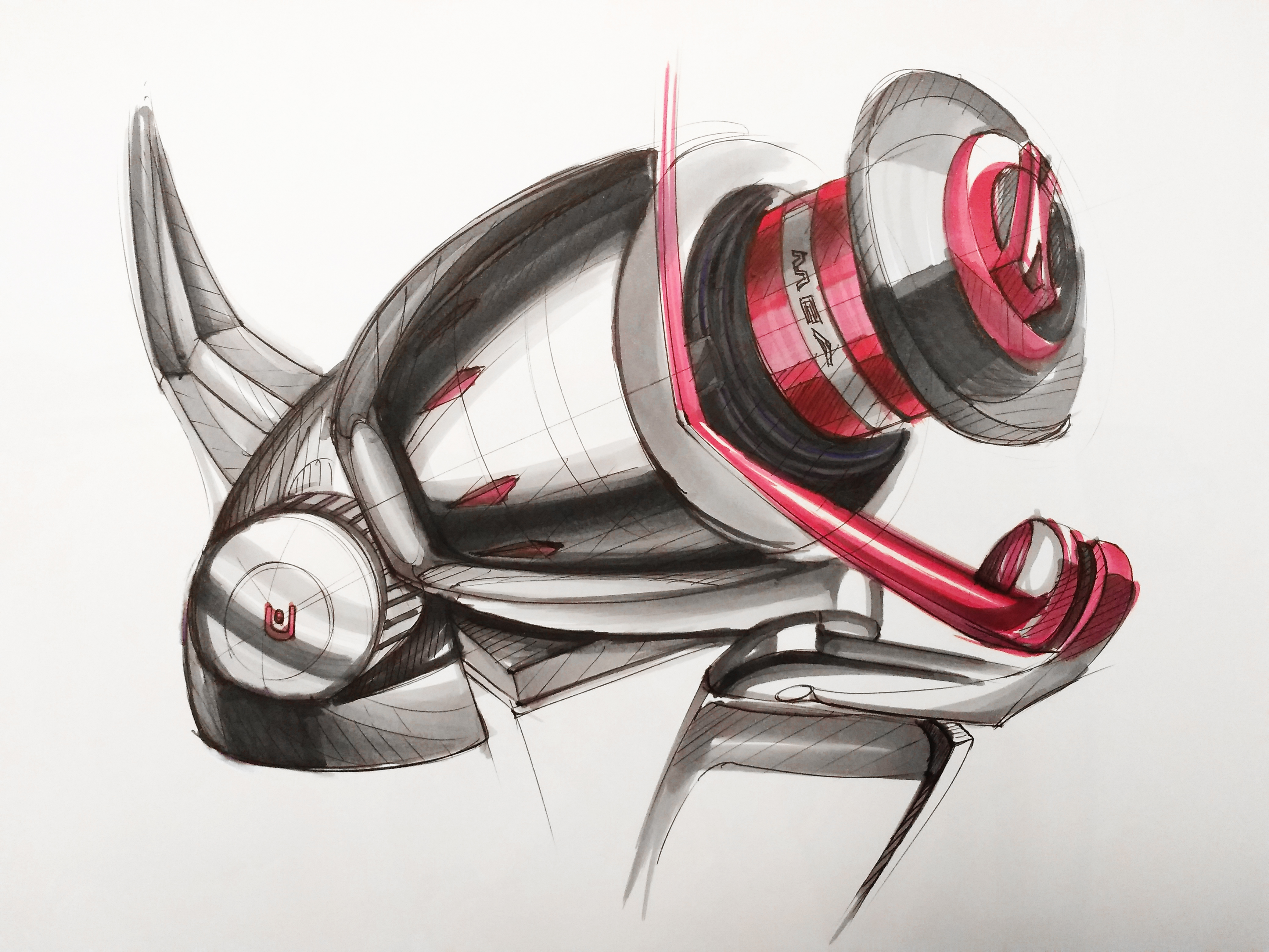 Hand drawn，Mother and baby，Electric tool，automobile，