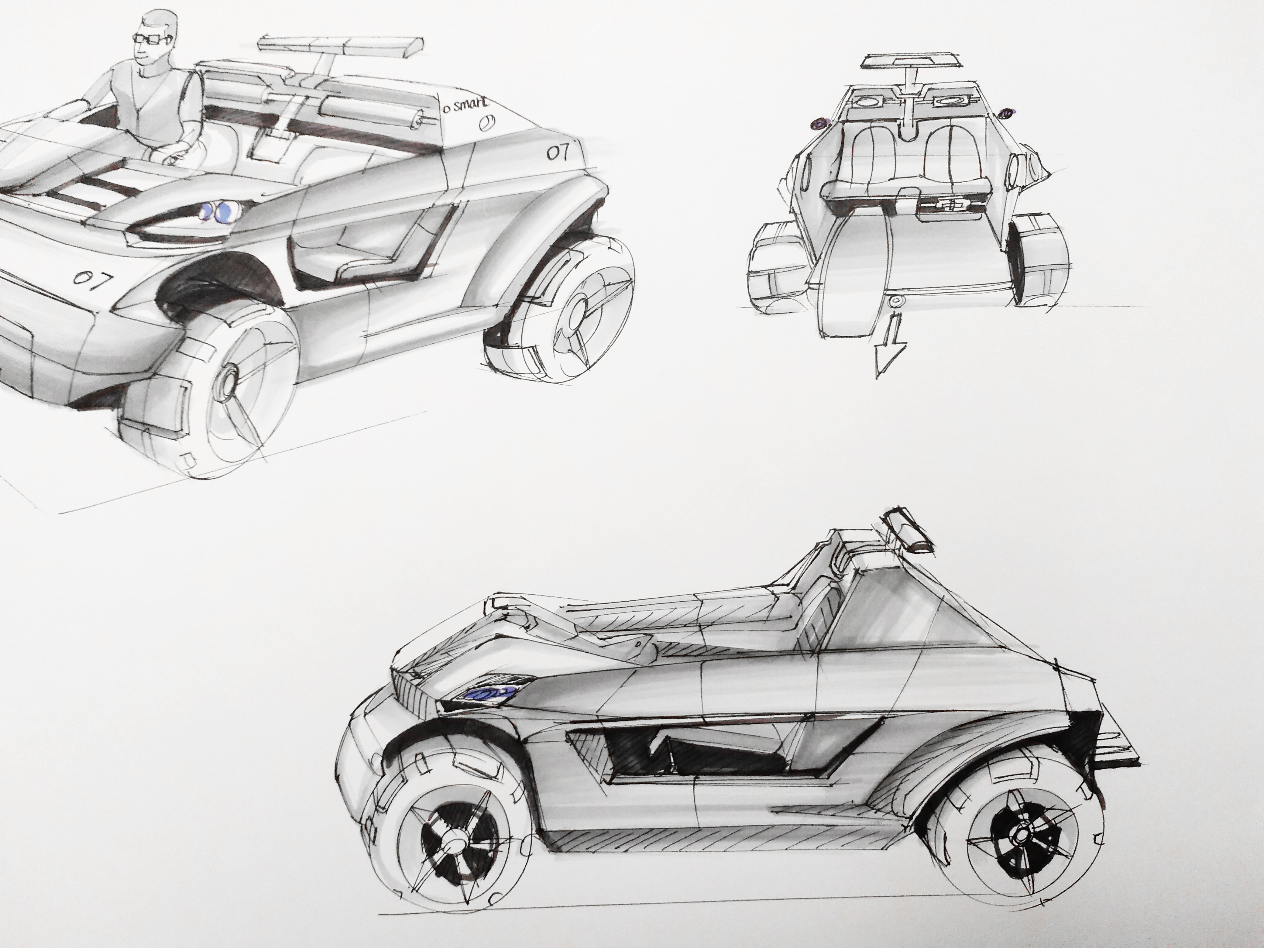 Hand drawn，Mother and baby，Electric tool，automobile，