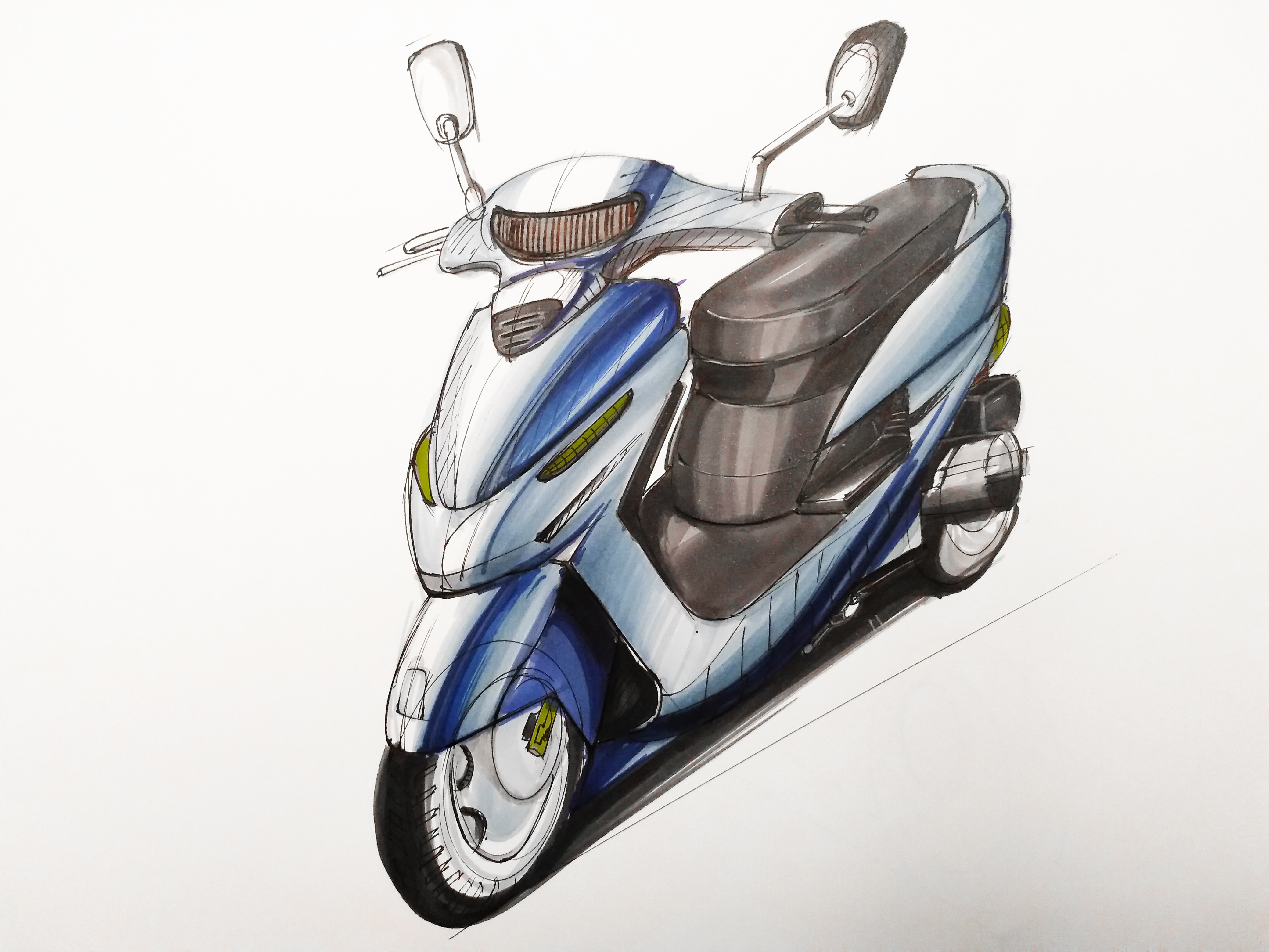 Hand drawn，Mother and baby，Electric tool，automobile，