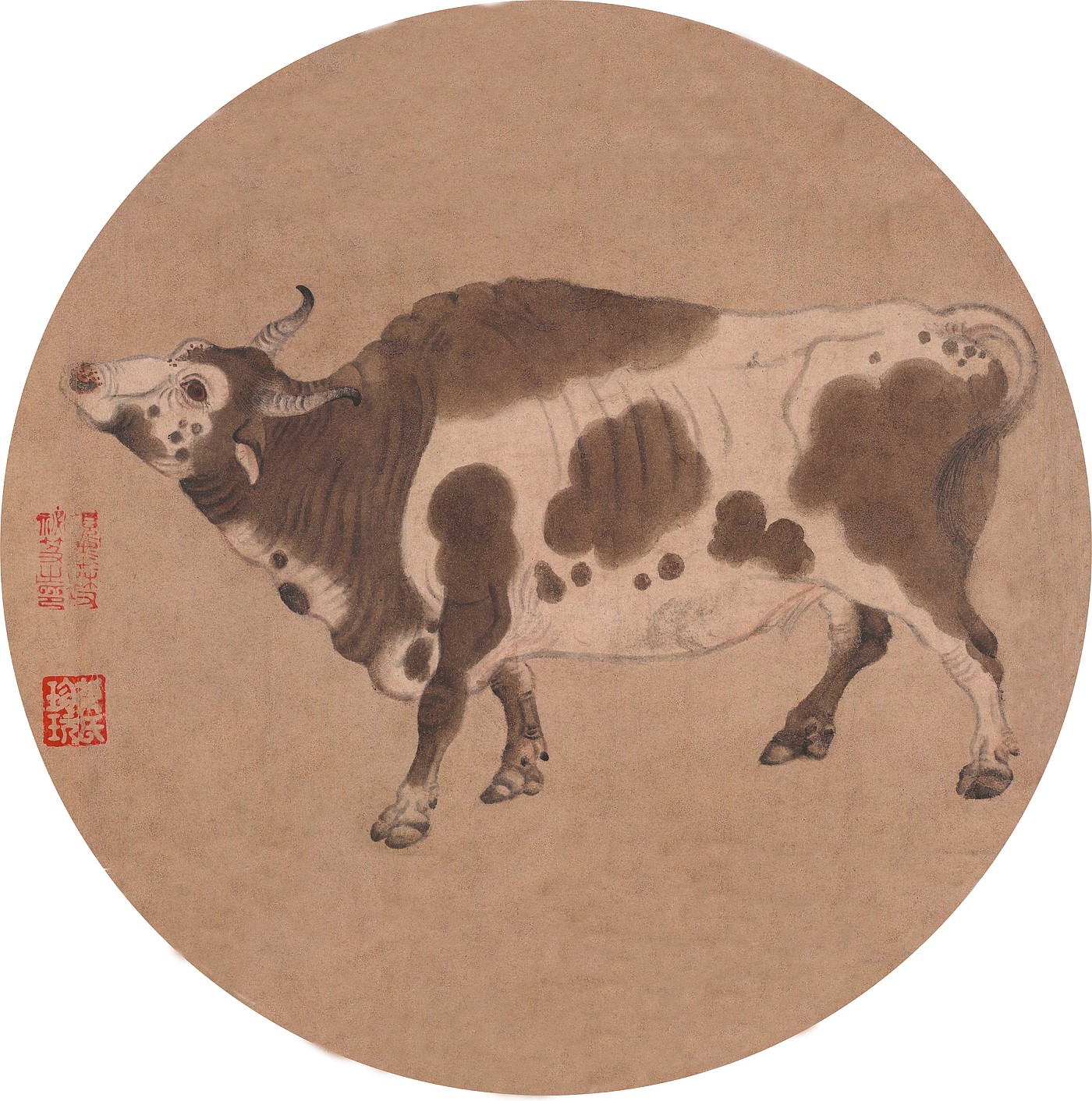 Tea，Five cattle chart，