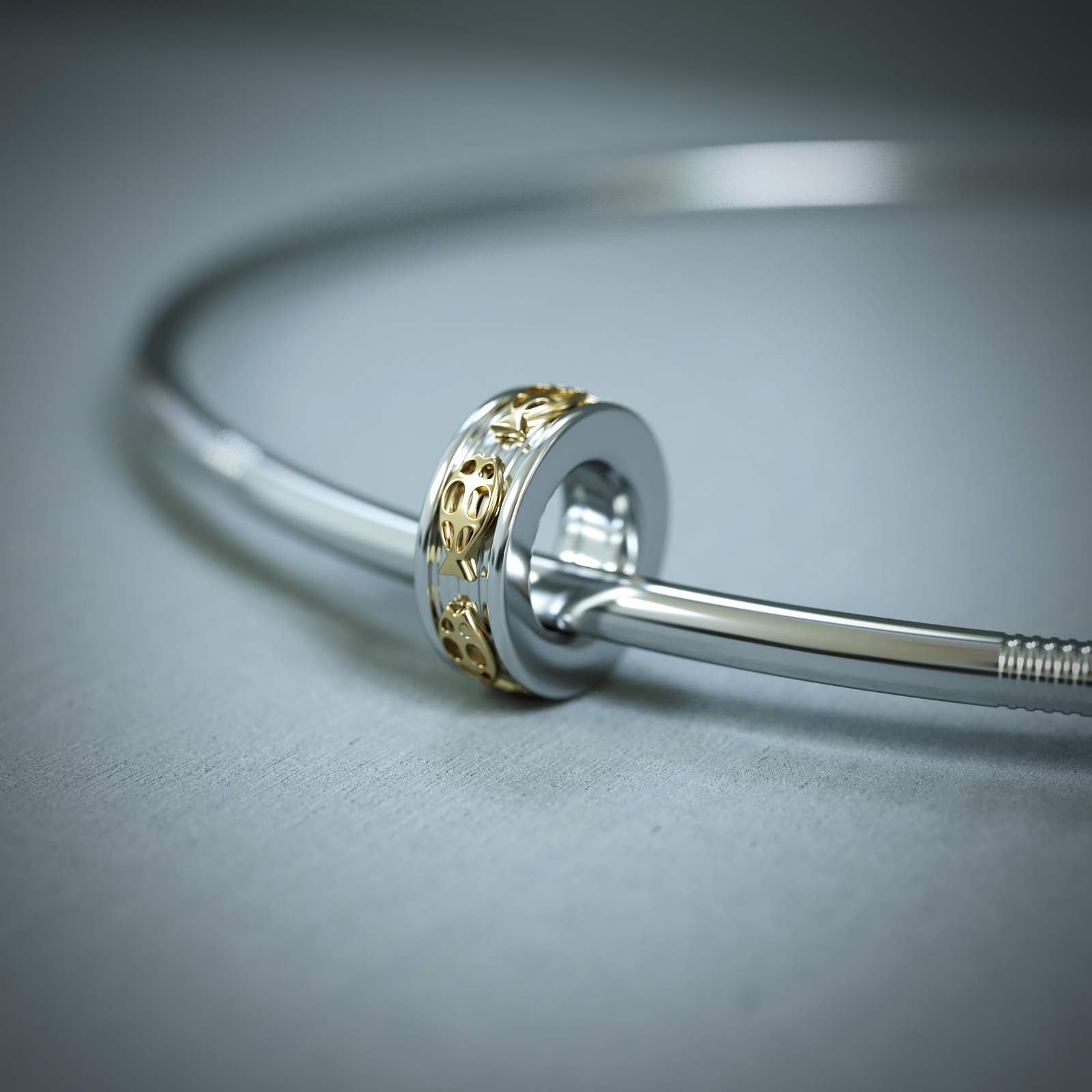 gemstone，fish，jellyfish，Ocean wind，silver，ornaments，jewelry，