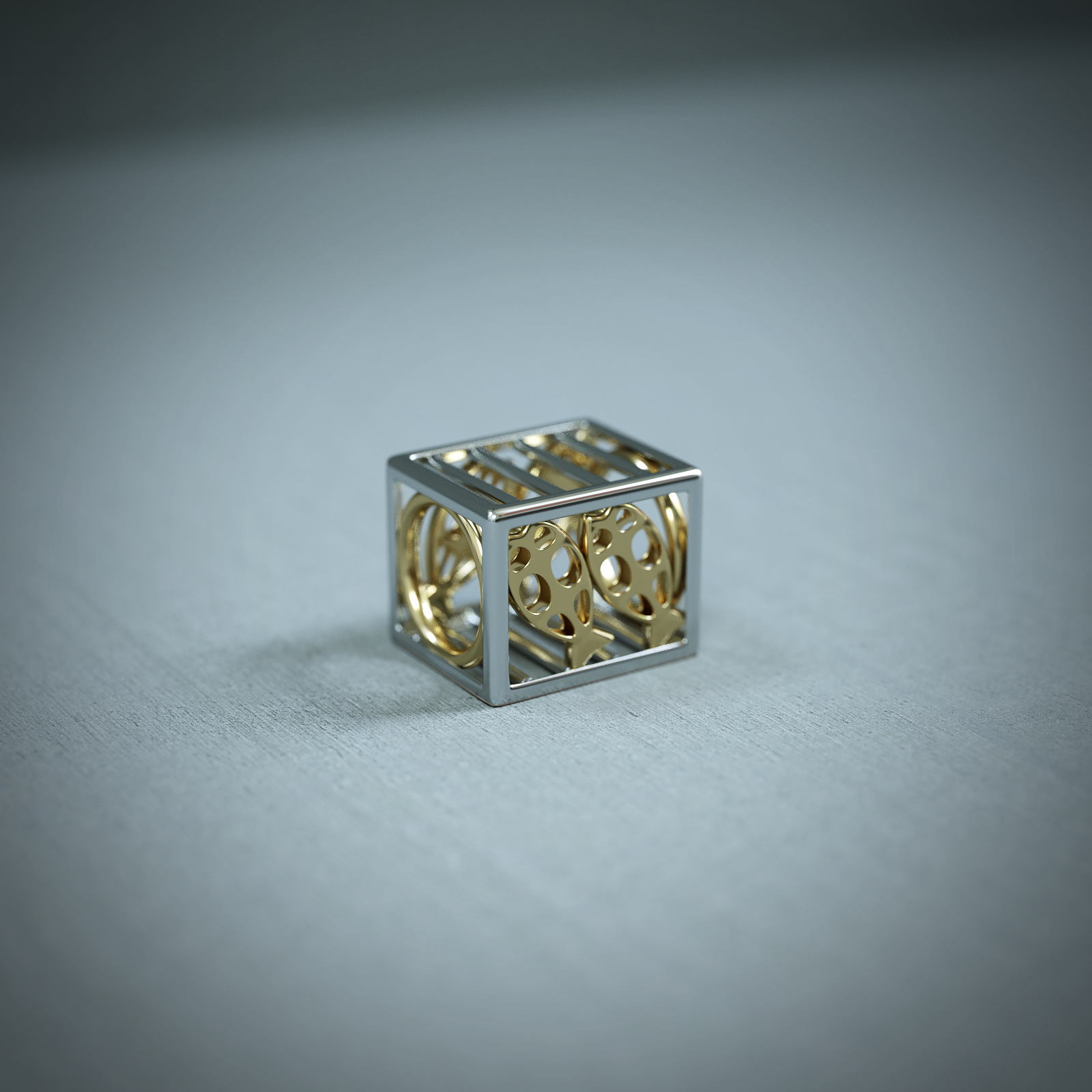 gemstone，fish，jellyfish，Ocean wind，silver，ornaments，jewelry，