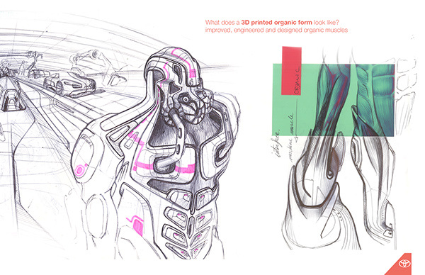 toyota，Robot inspiration，Automobile design，industrial design，product design，