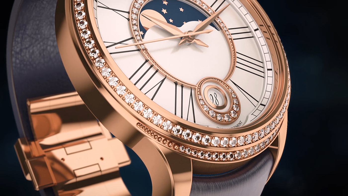 lovers，men and women，wedding，Render，Wrist watch，