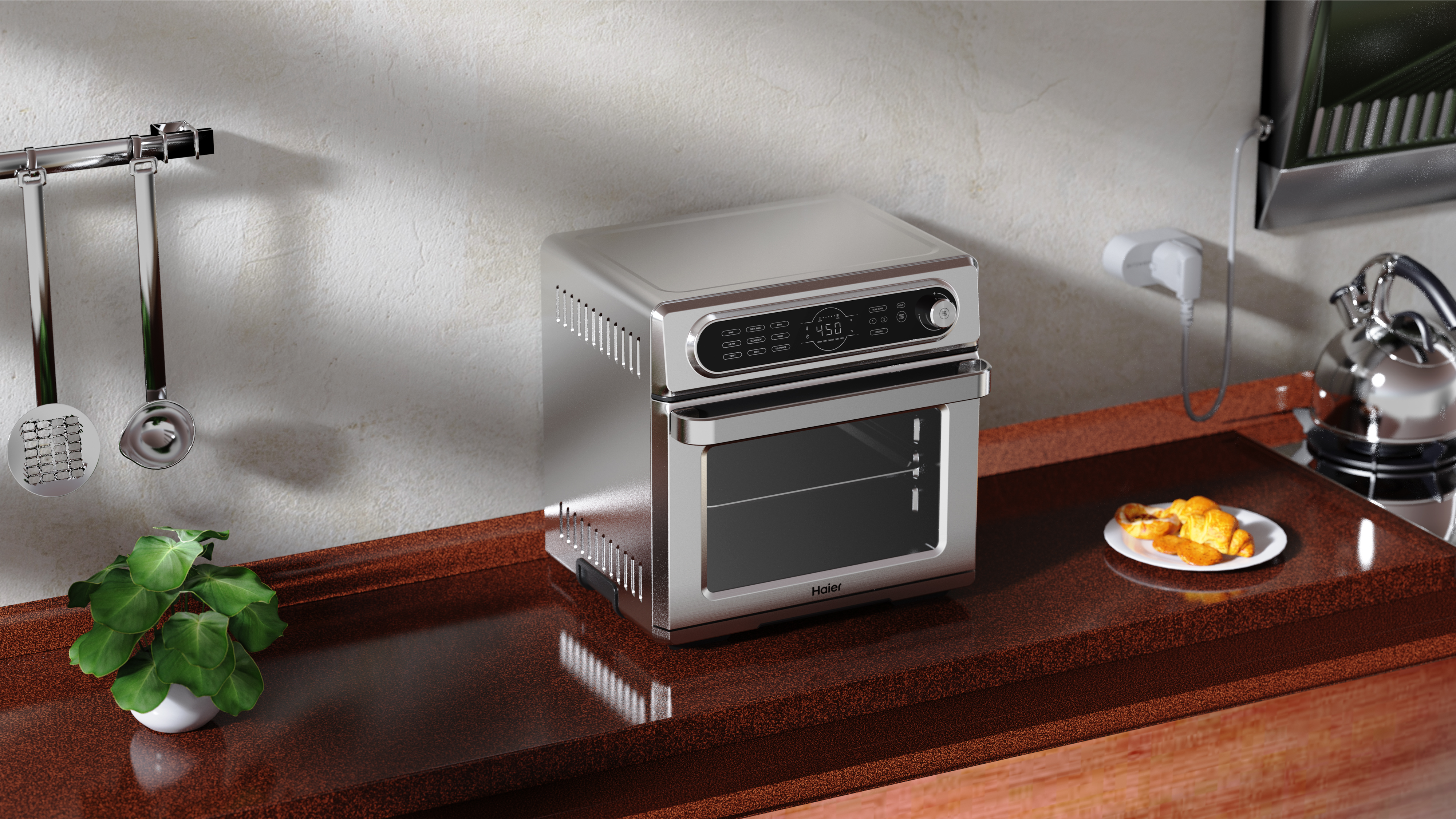 Air oven, foreign trade, metal texture，