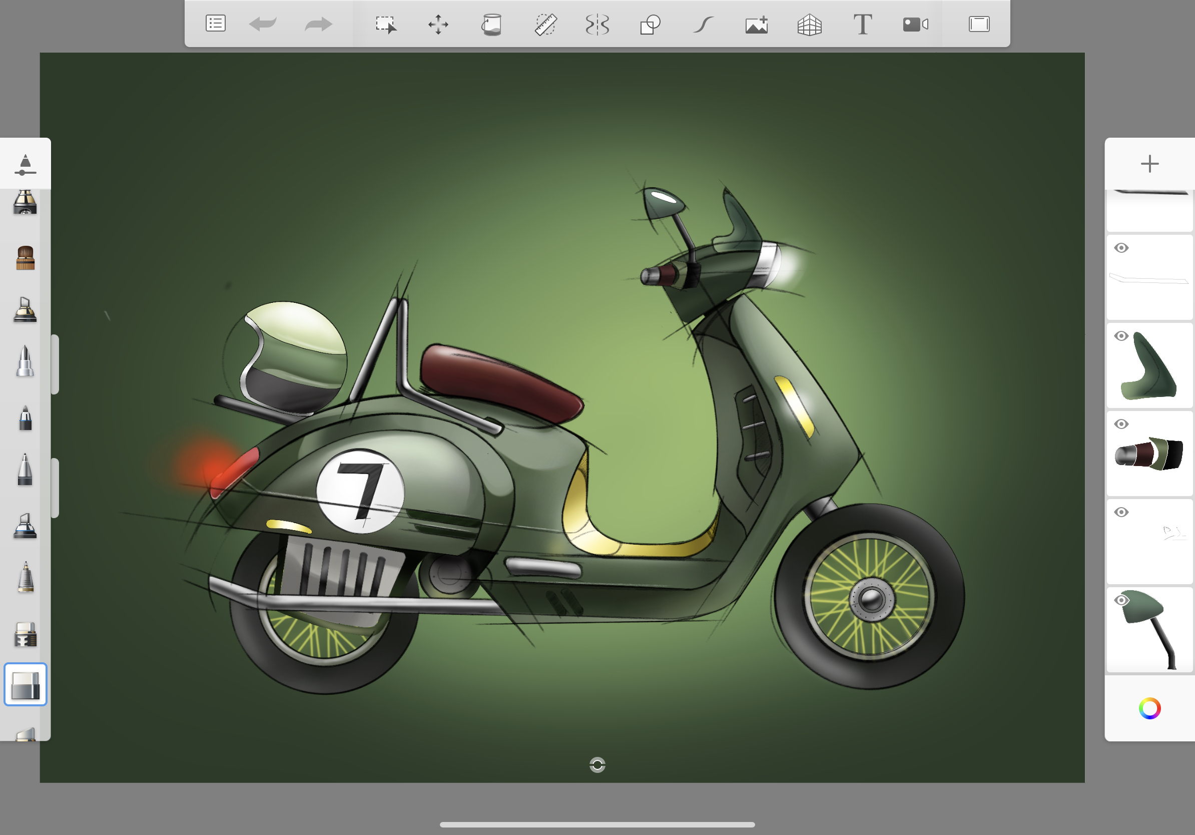 product design，Hand drawn，ipad，design sketch，