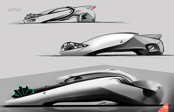toyota，Robot inspiration，Automobile design，industrial design，product design，