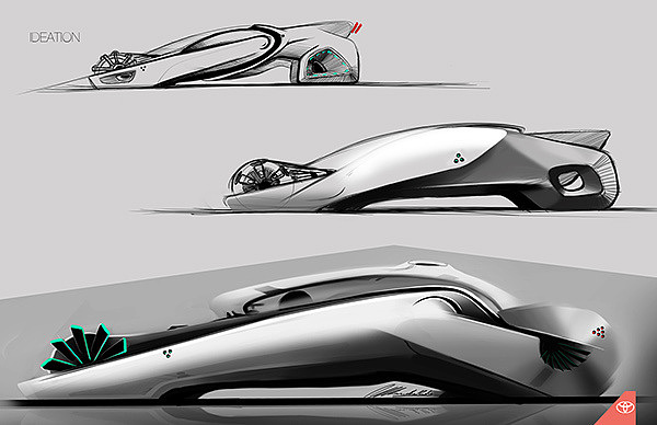 toyota，Robot inspiration，Automobile design，industrial design，product design，
